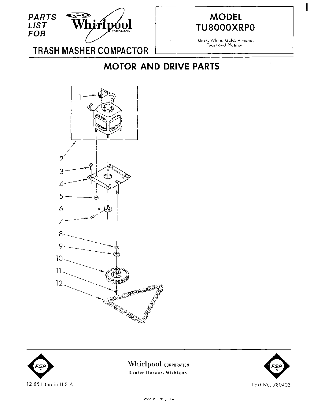 01 - MOTOR AND DRIVE , LITERATURE