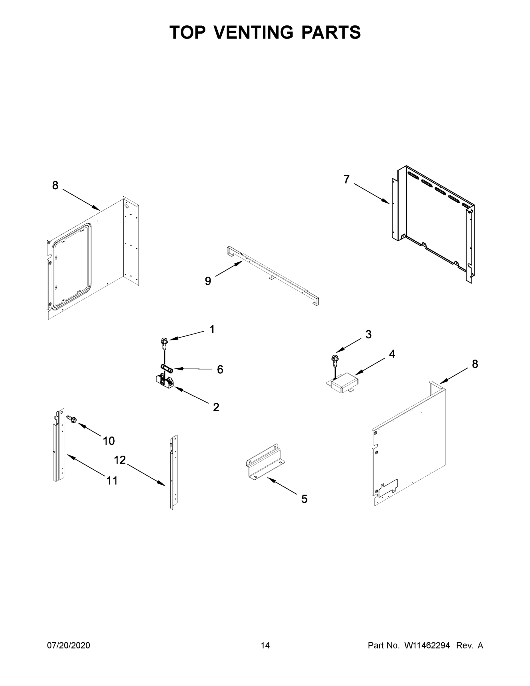 08 - TOP VENTING PARTS