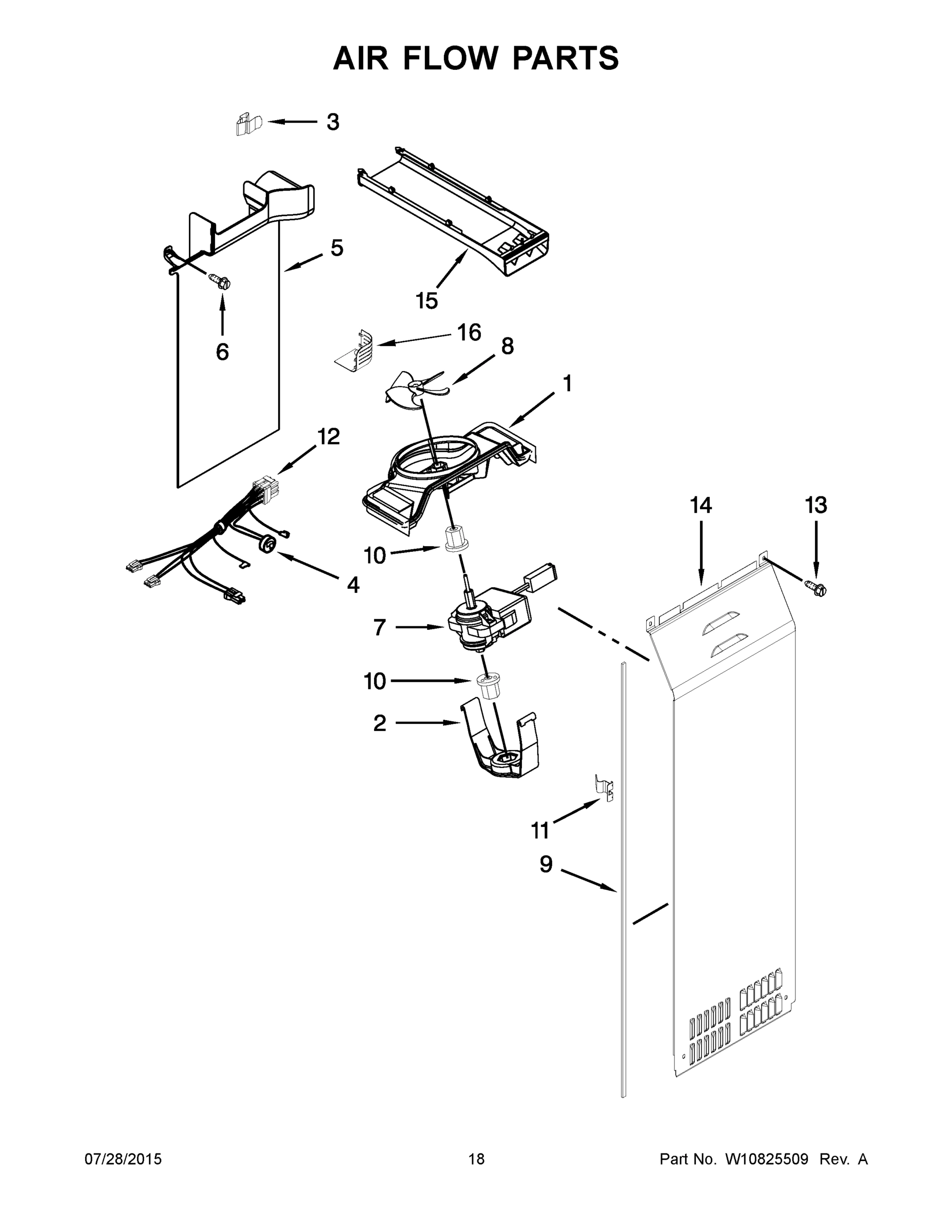 10 - AIR FLOW PARTS