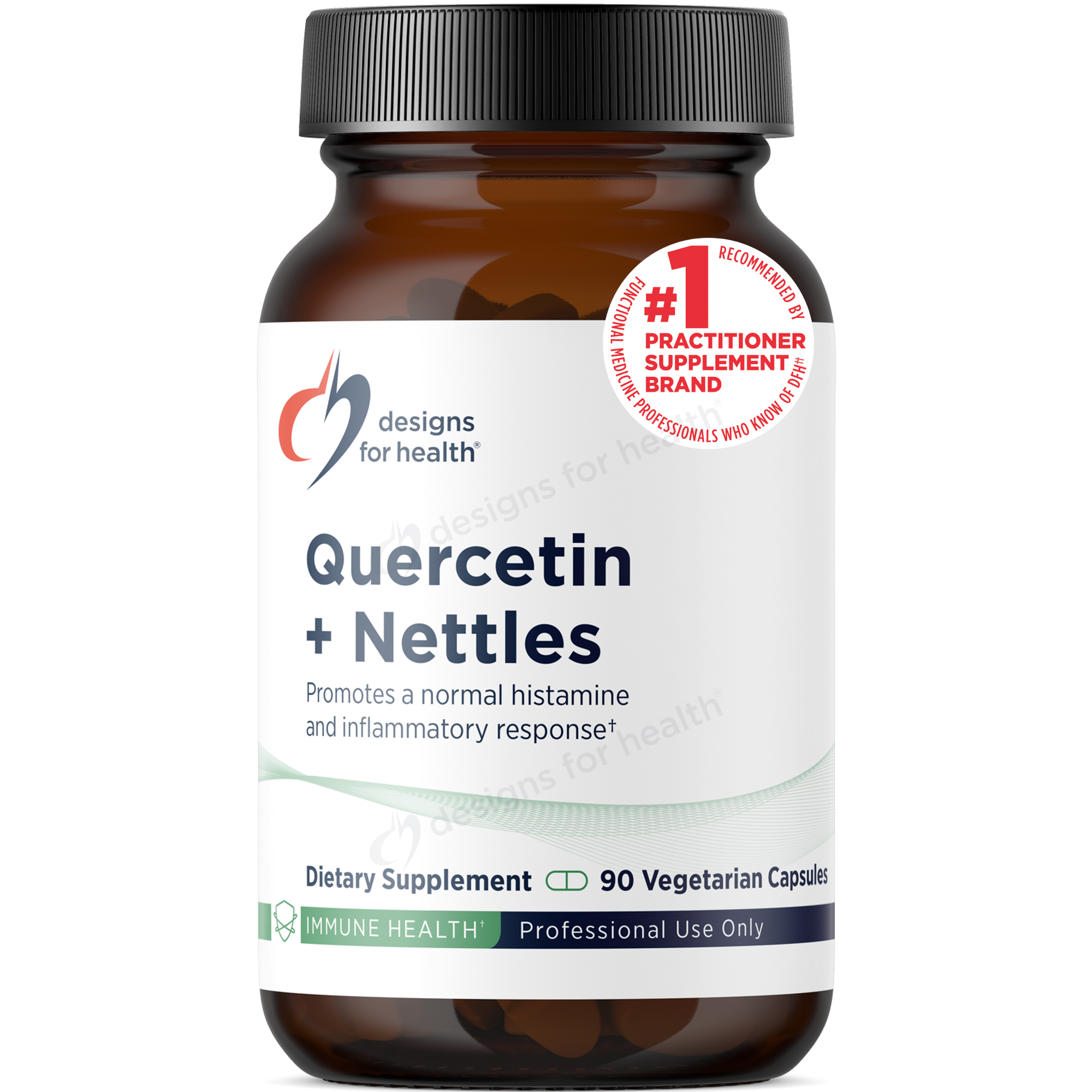 Quercetin Nettles Designs for Health supplement