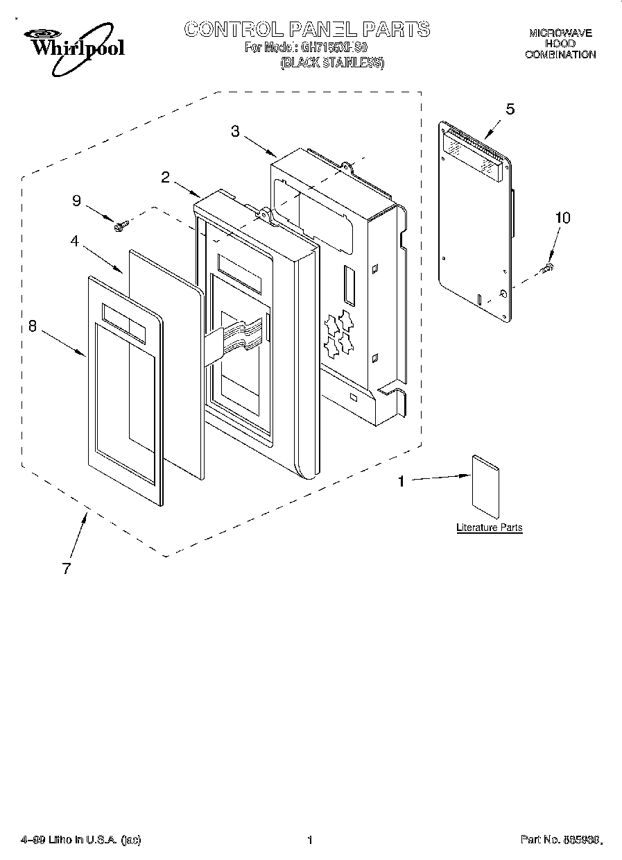 01 - CONTROL PANEL, LITERATURE