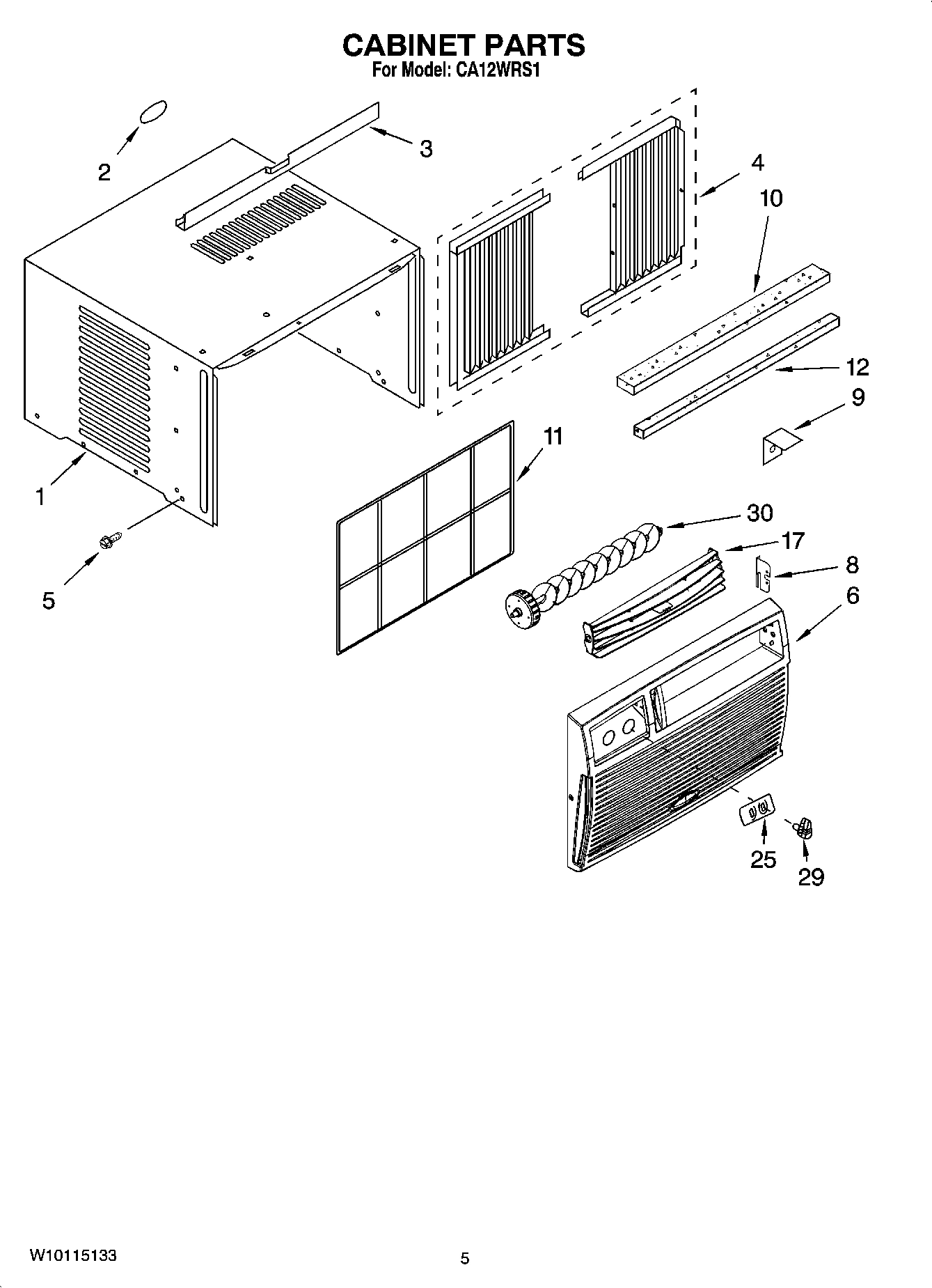 03 - CABINET PARTS