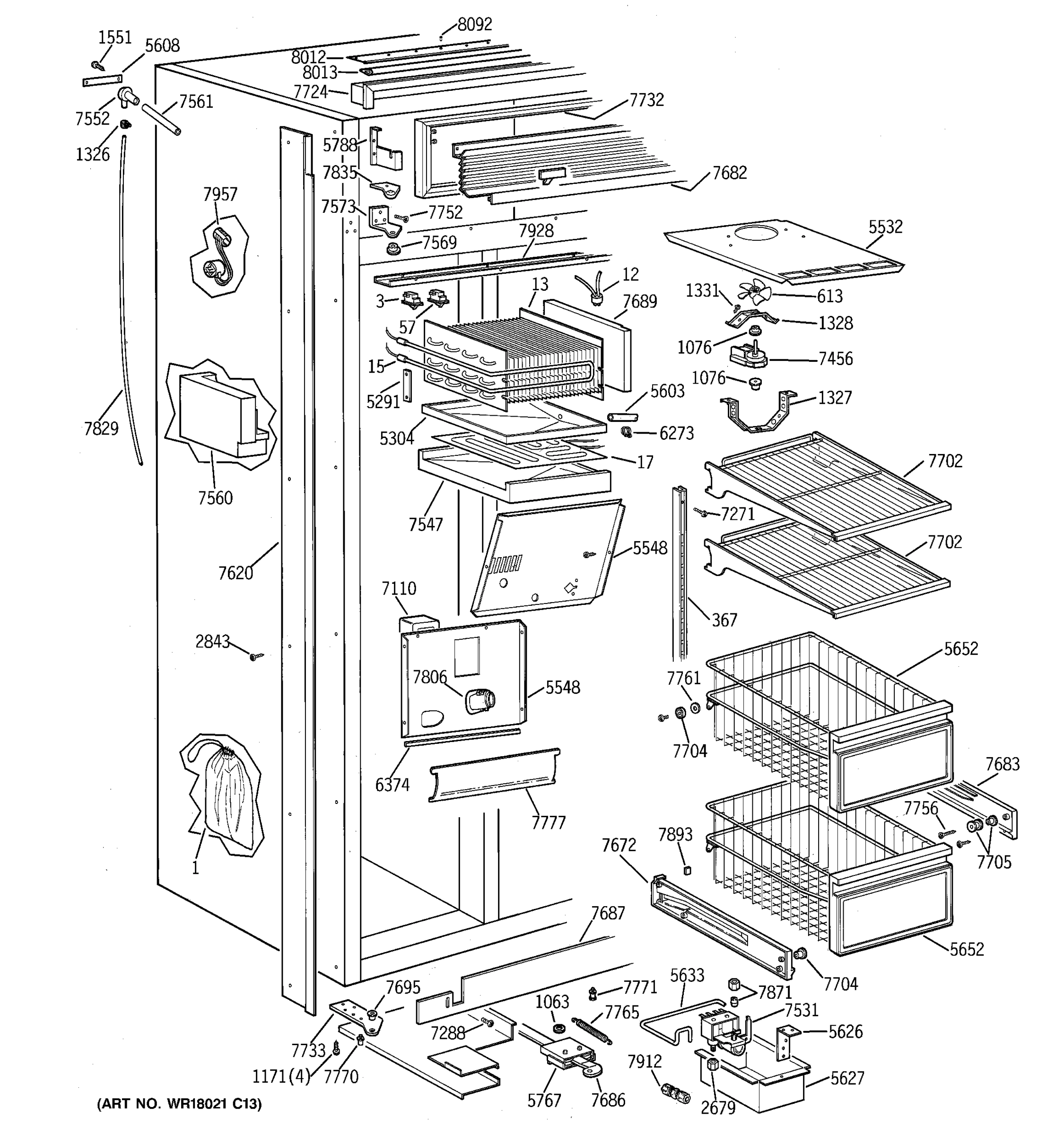 FREEZER SECTION