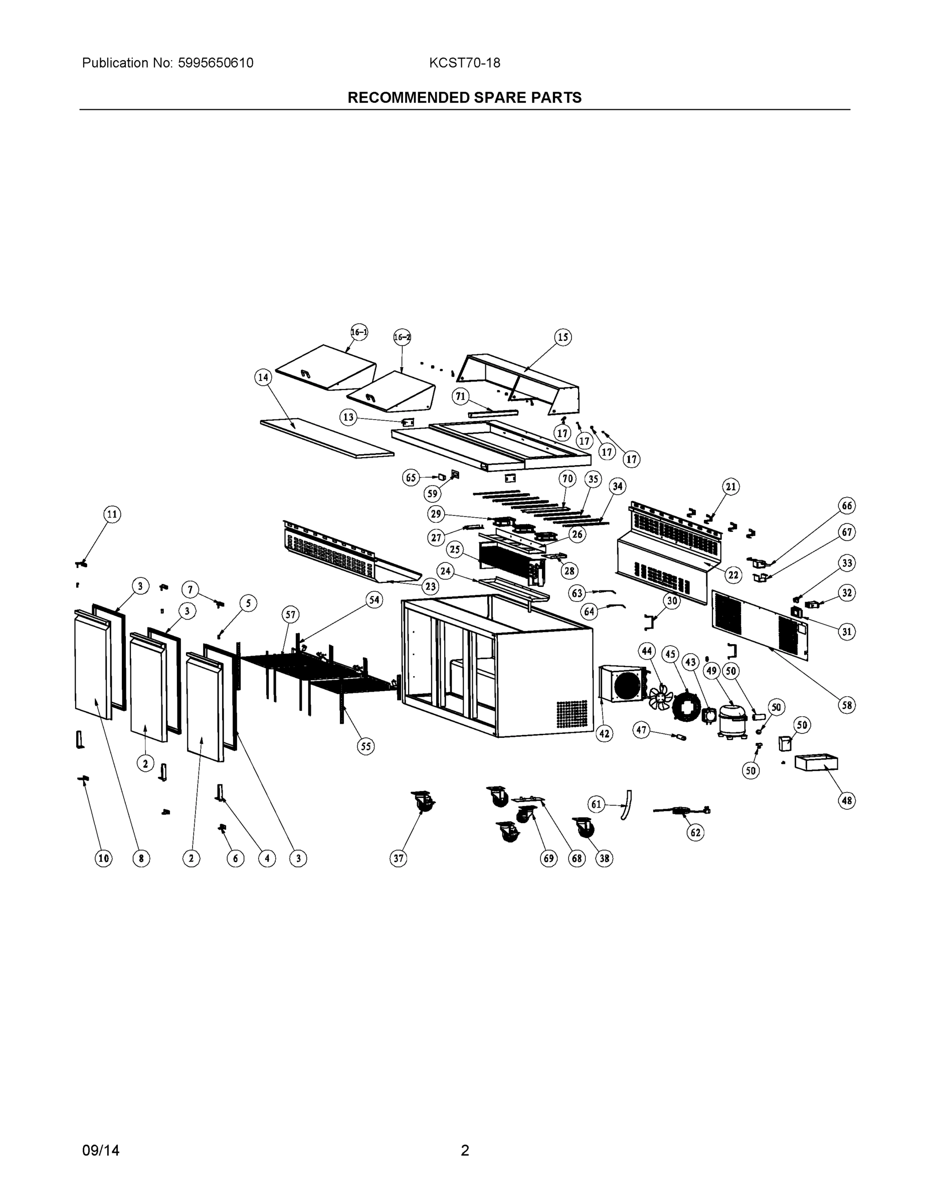 02 - RECOMMENDED SPARE PARTS