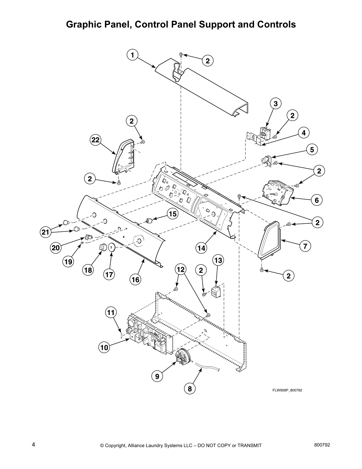 Graphic Panel, Control Panel Support and Controls