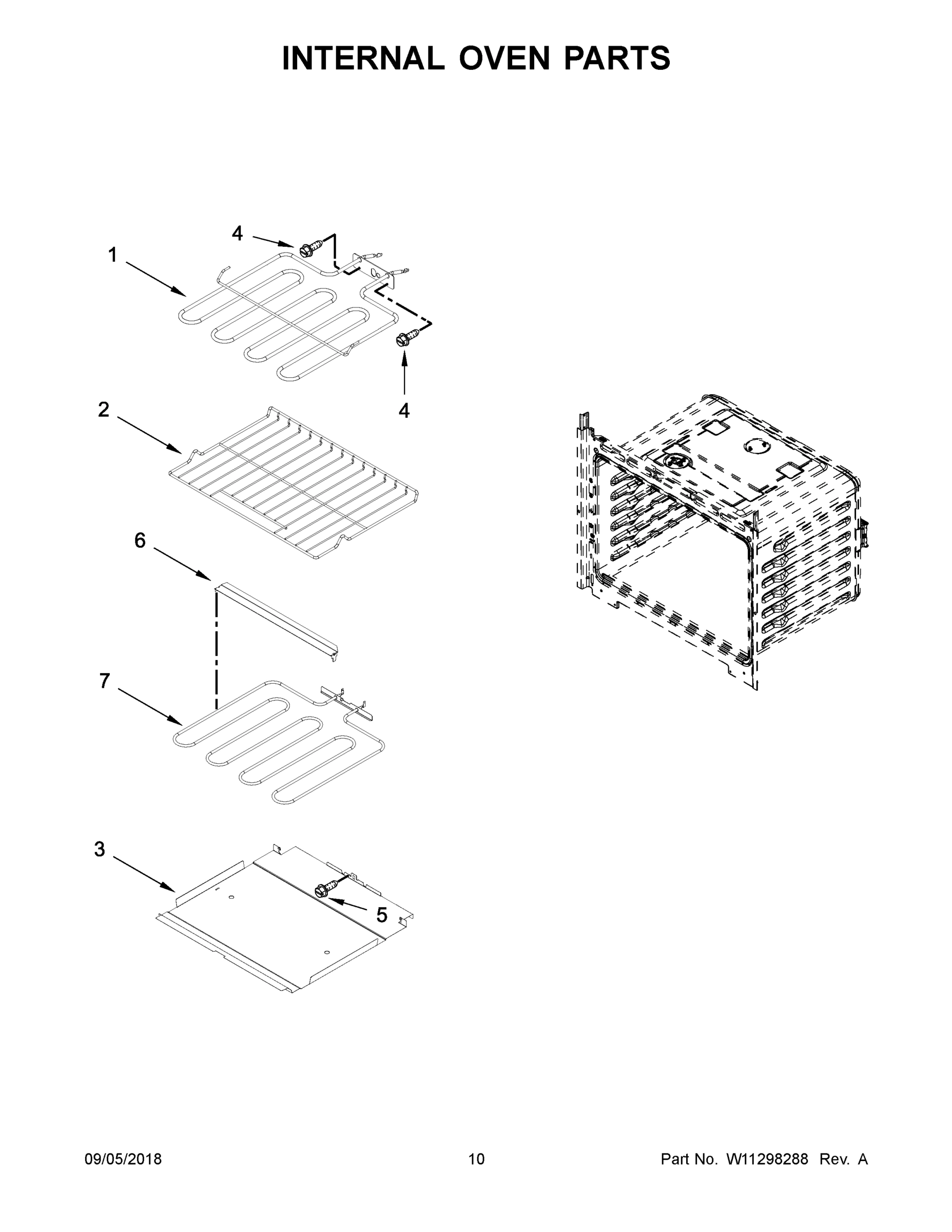 06 - INTERNAL OVEN PARTS