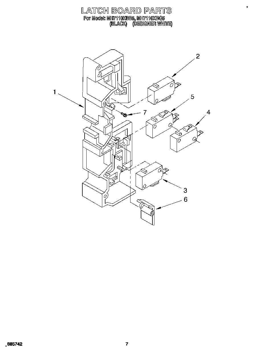 06 - LATCH BOARD