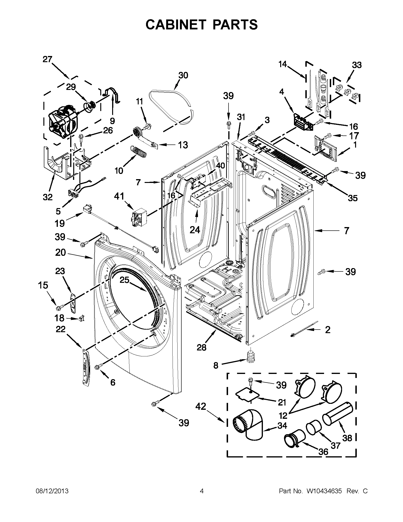 02 - CABINET PARTS
