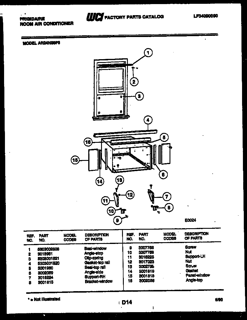 06 - WINDOW MOUNTING PARTS
