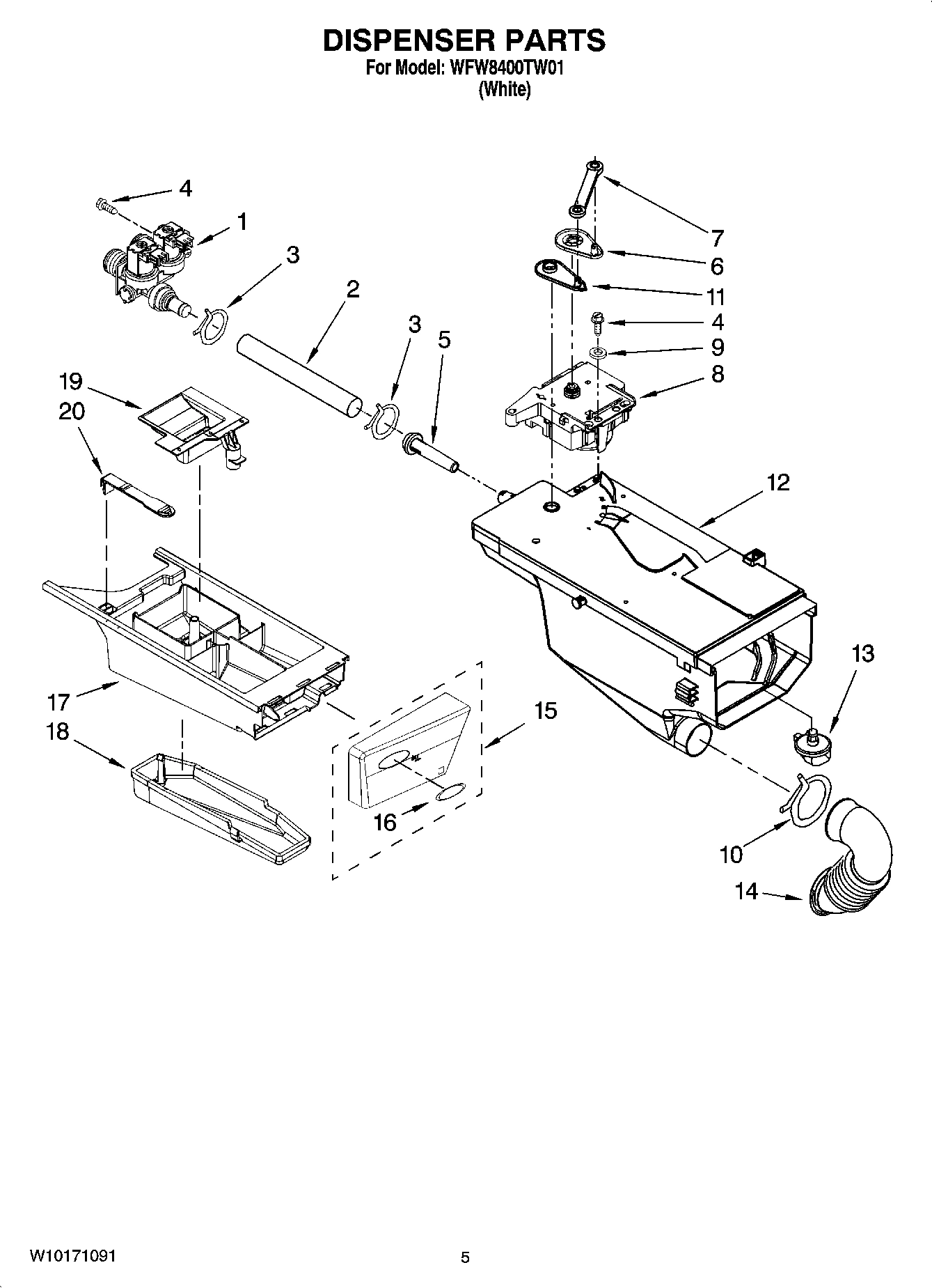 04 - DISPENSER PARTS