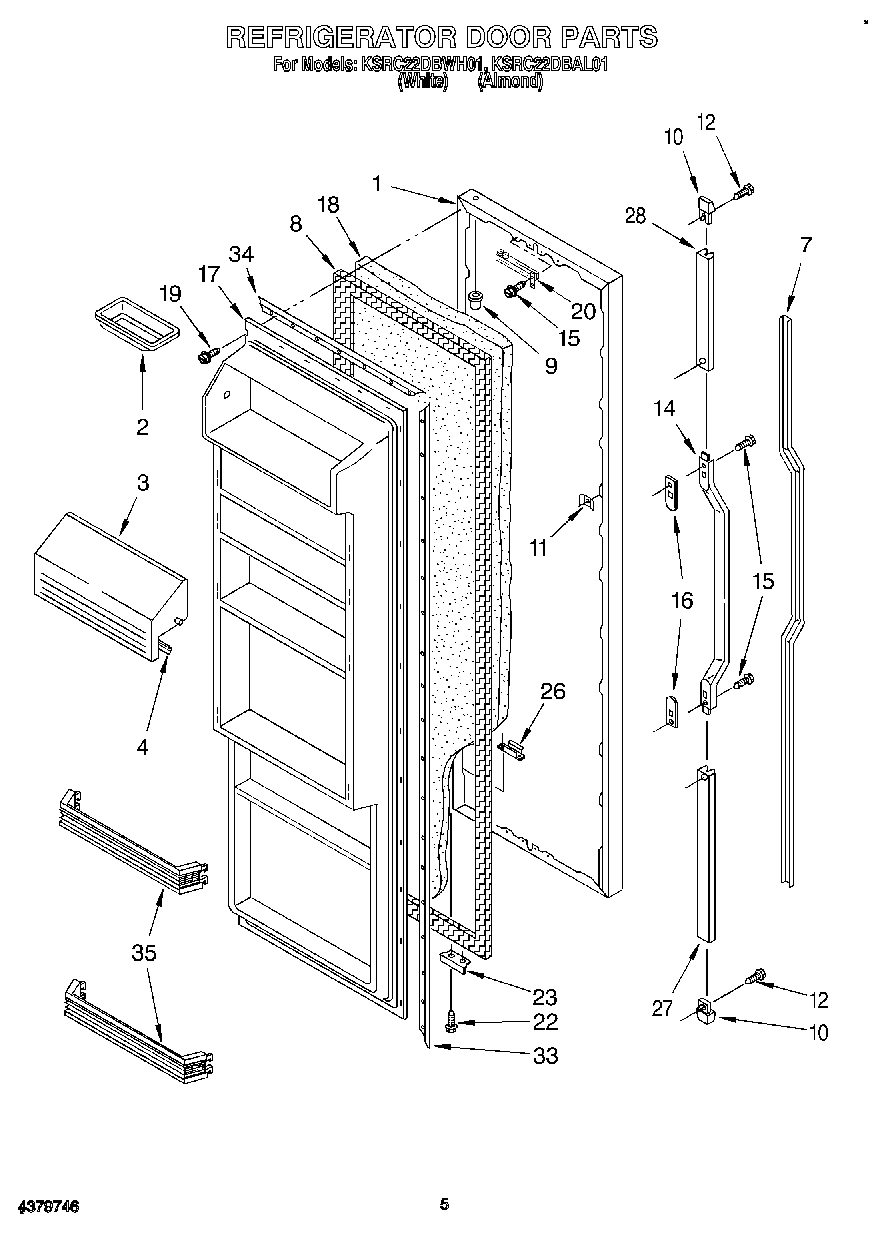 04 - REFRIGERATOR DOOR