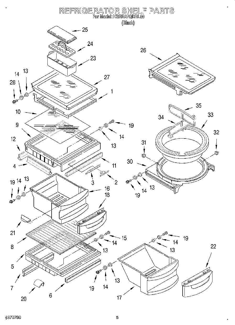 04 - REFRIGERATOR SHELF