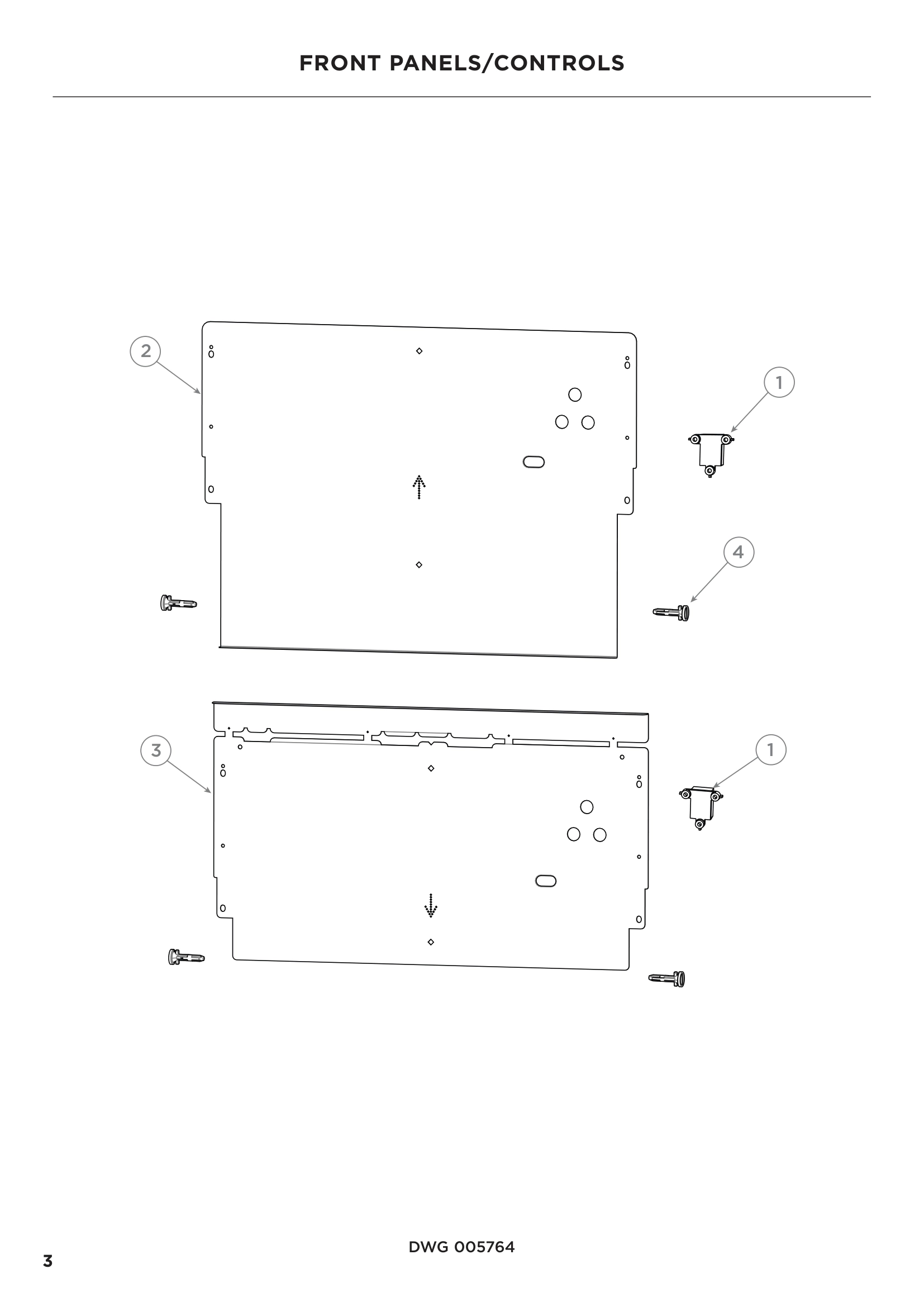 FRONT PANELS/CONTROLS