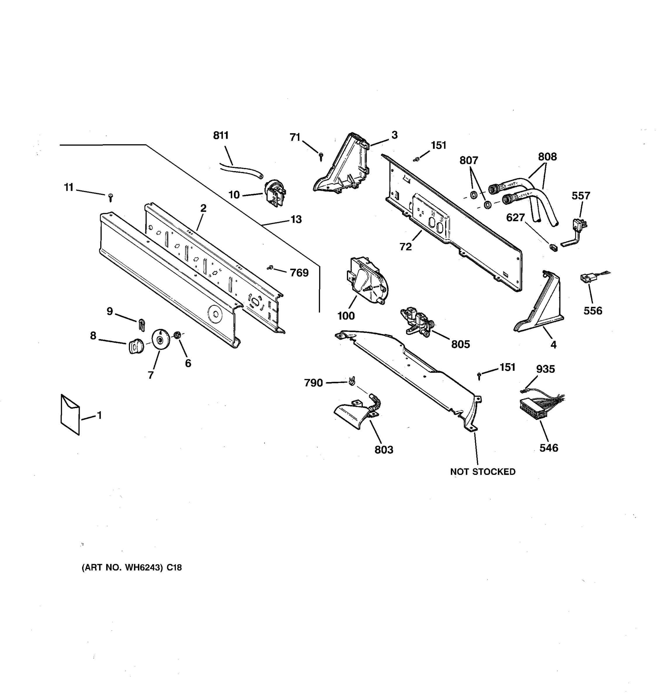 CONTROLS & BACKSPLASH