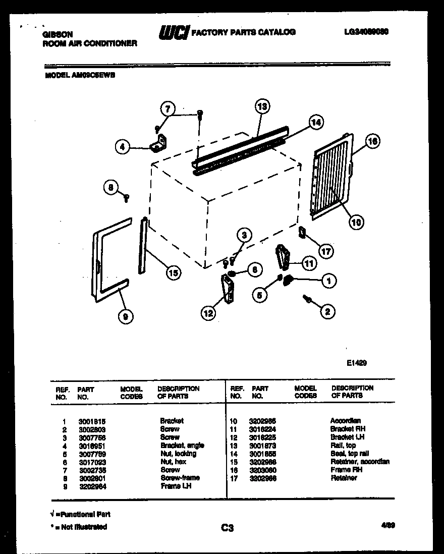 07 - CABINET AND INSTALLATION PARTS
