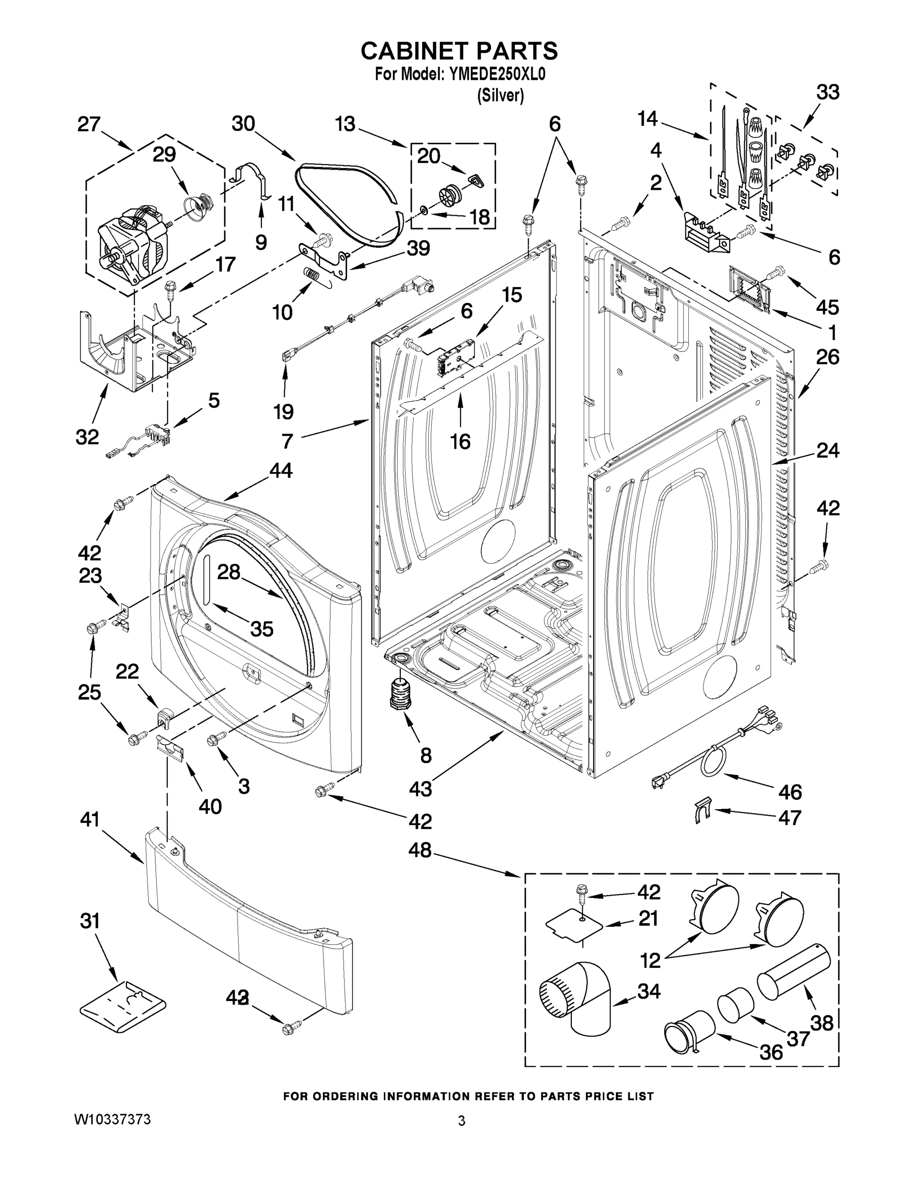 02 - CABINET PARTS