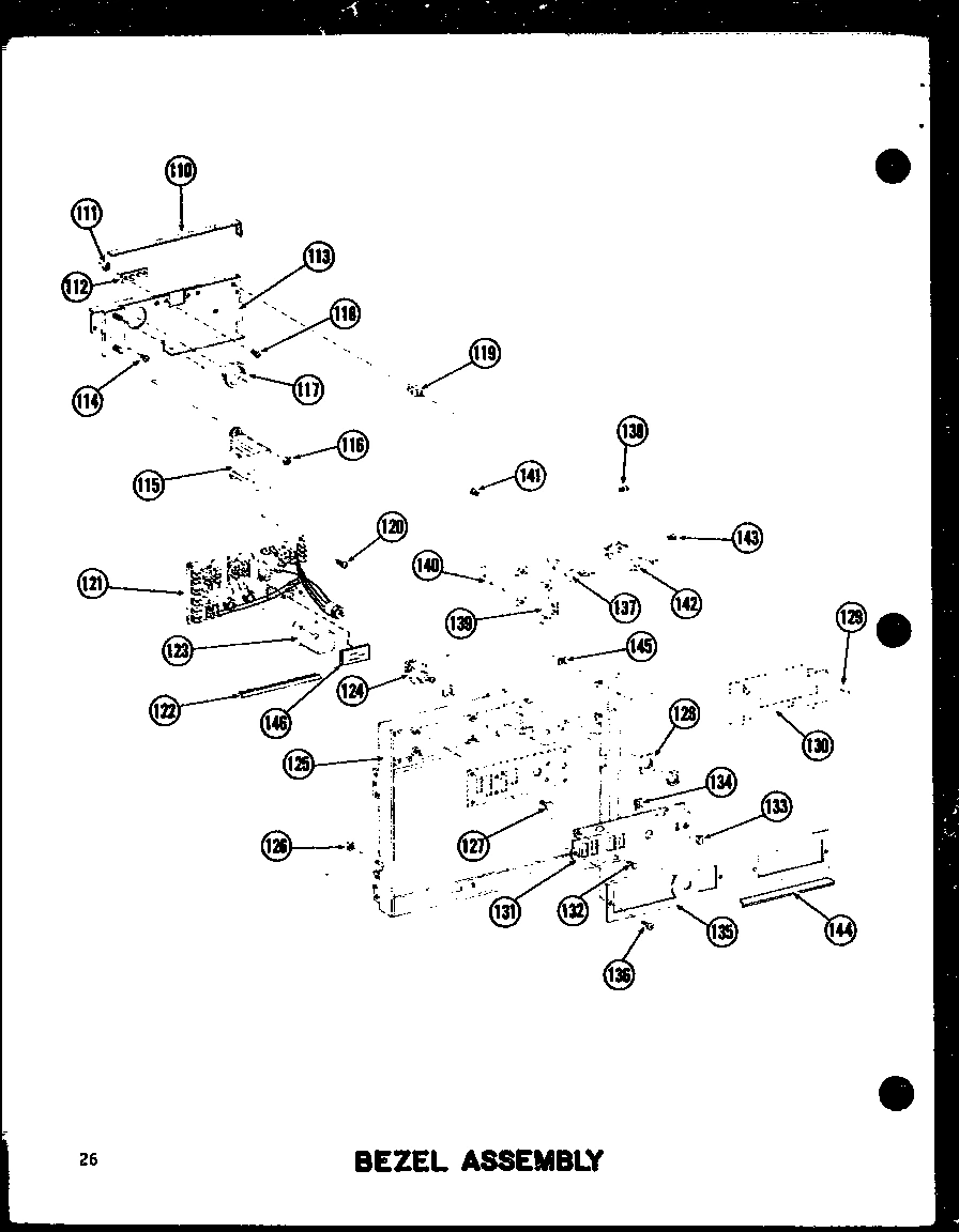 01 - BEZEL ASSY