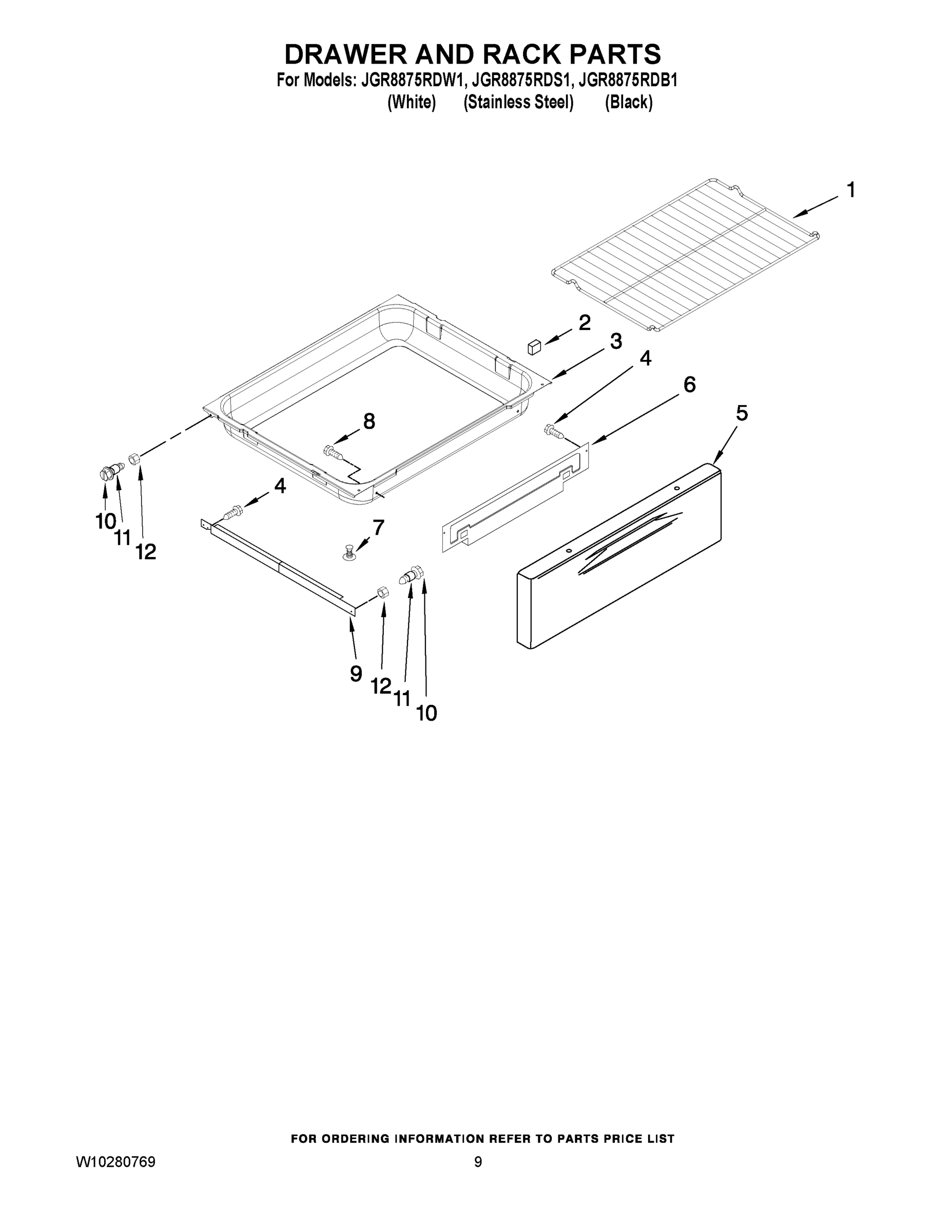 06 - DRAWER AND RACK PARTS