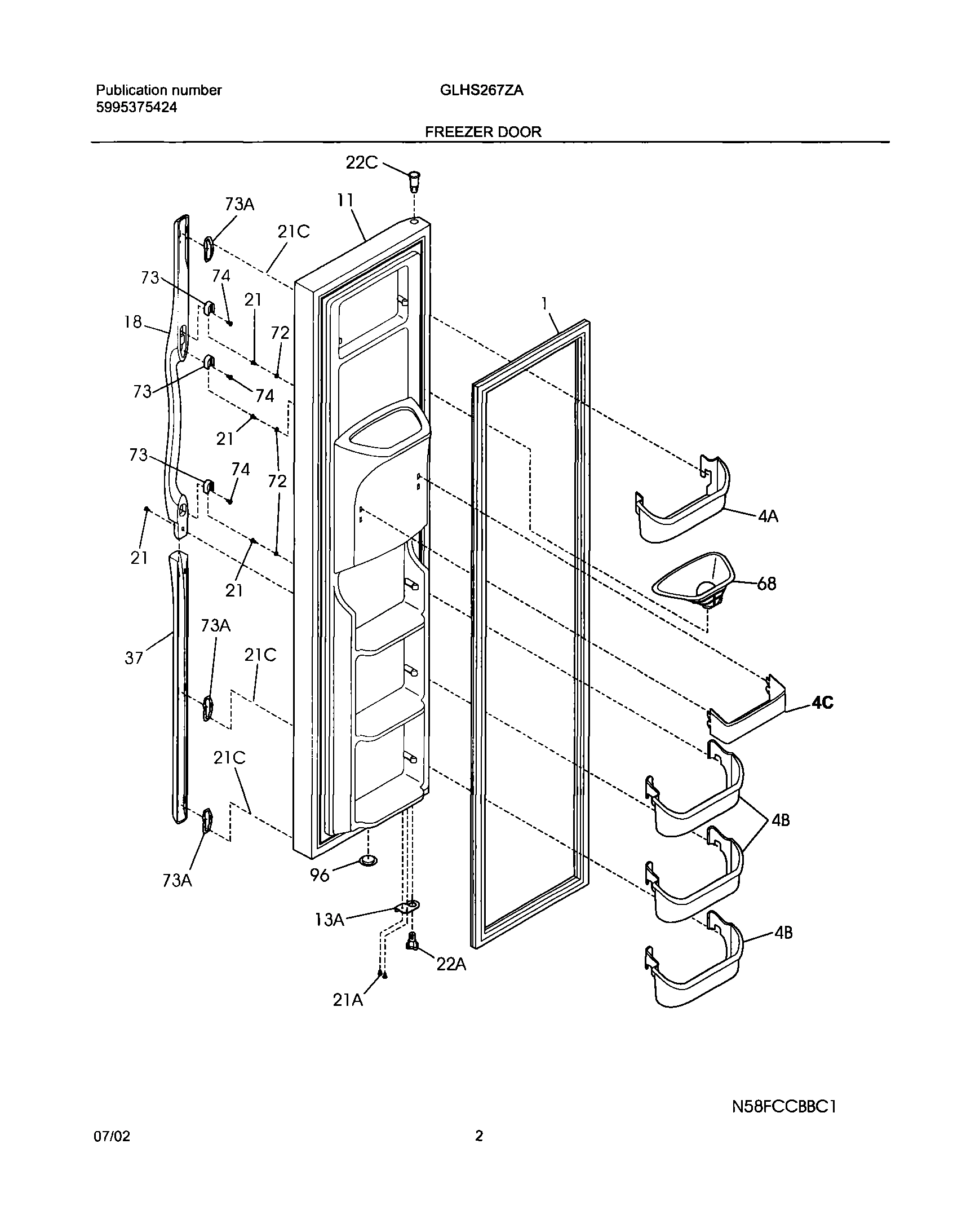 03 - FREEZER DOOR