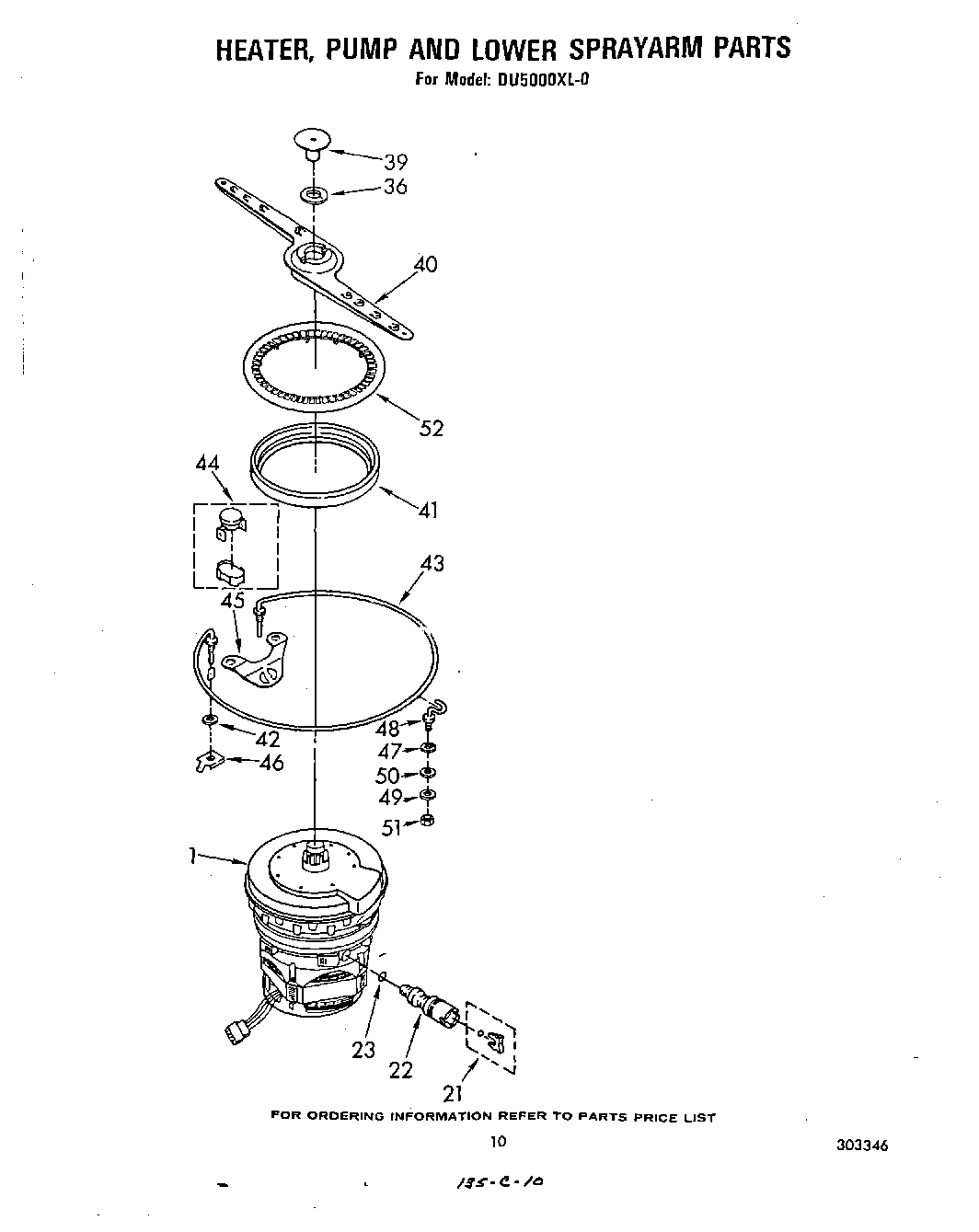 07 - HEATER, PUMP AND LOWER SPRAYARM