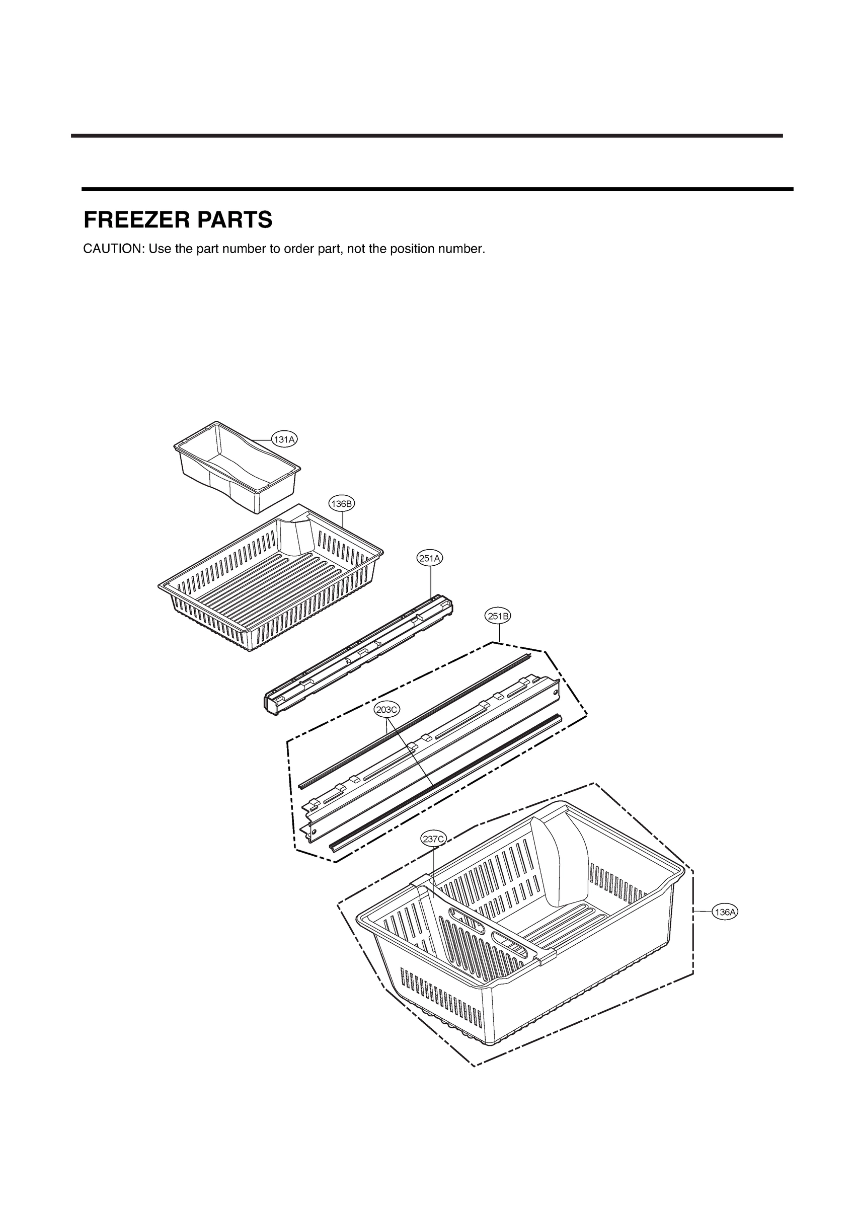 FREEZER PARTS