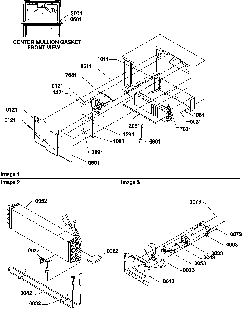 04 - EVAP AND FAN MOTOR ASSEMBLIES