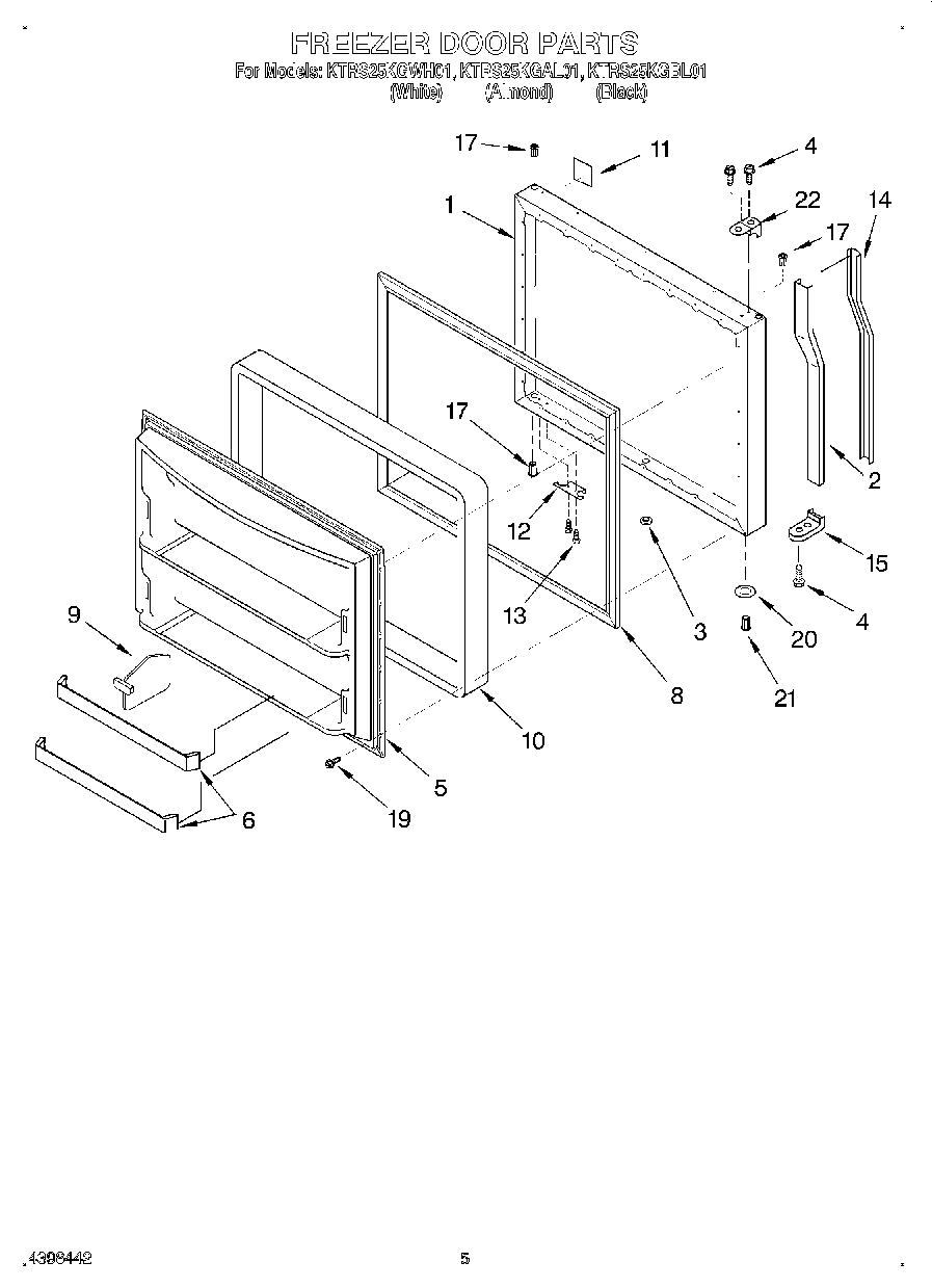 03 - FREEZER DOOR