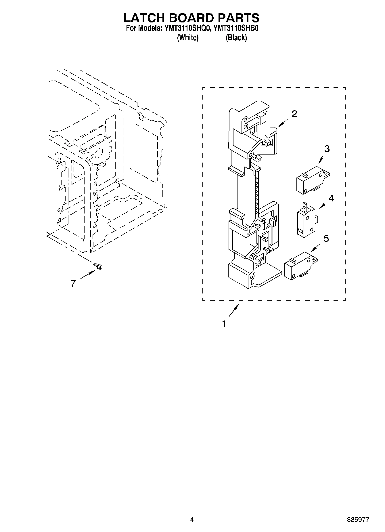 04 - LATCH BOARD PARTS
