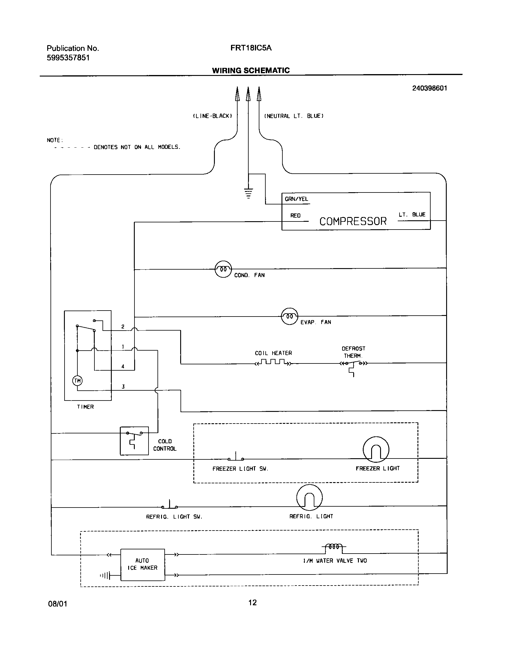 12 - WIRING SCHEMATIC