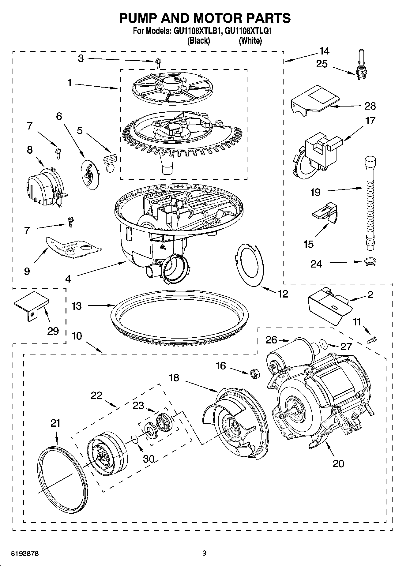 08 - PUMP AND MOTOR PARTS