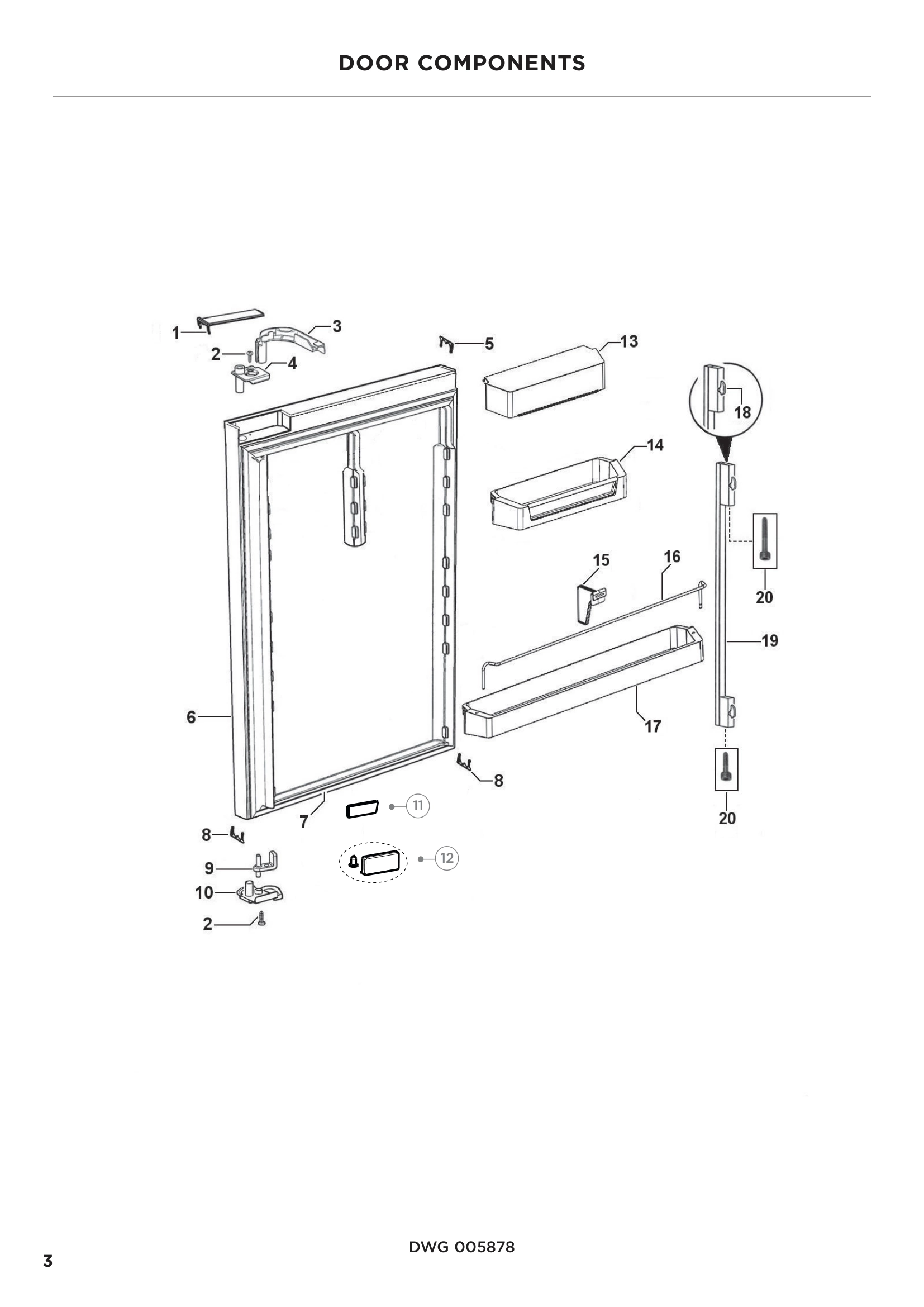 DOOR COMPONENTS