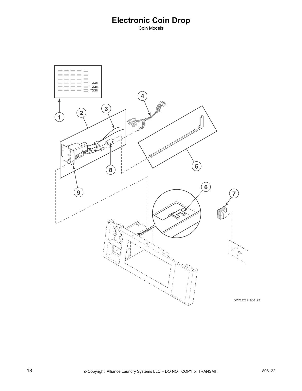 Electronic Coin Drop