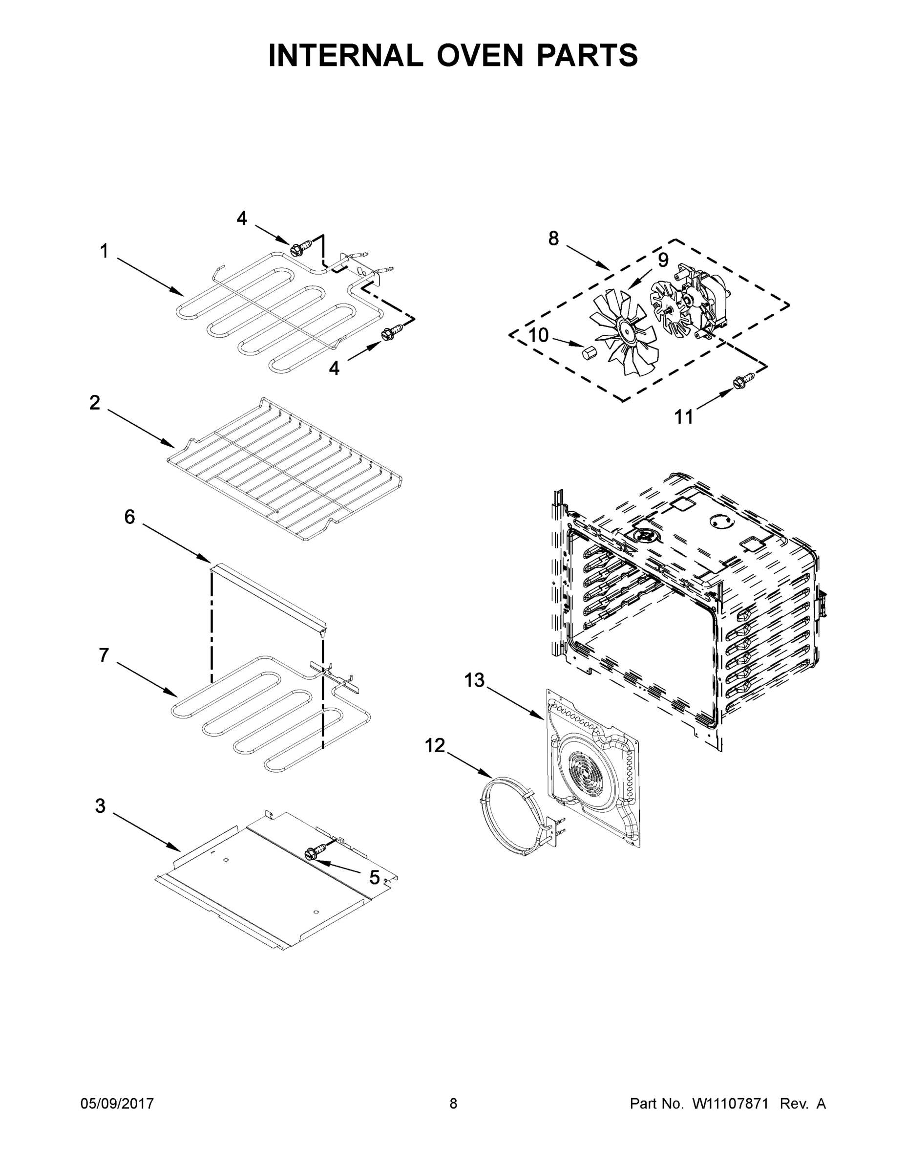 05 - INTERNAL OVEN PARTS