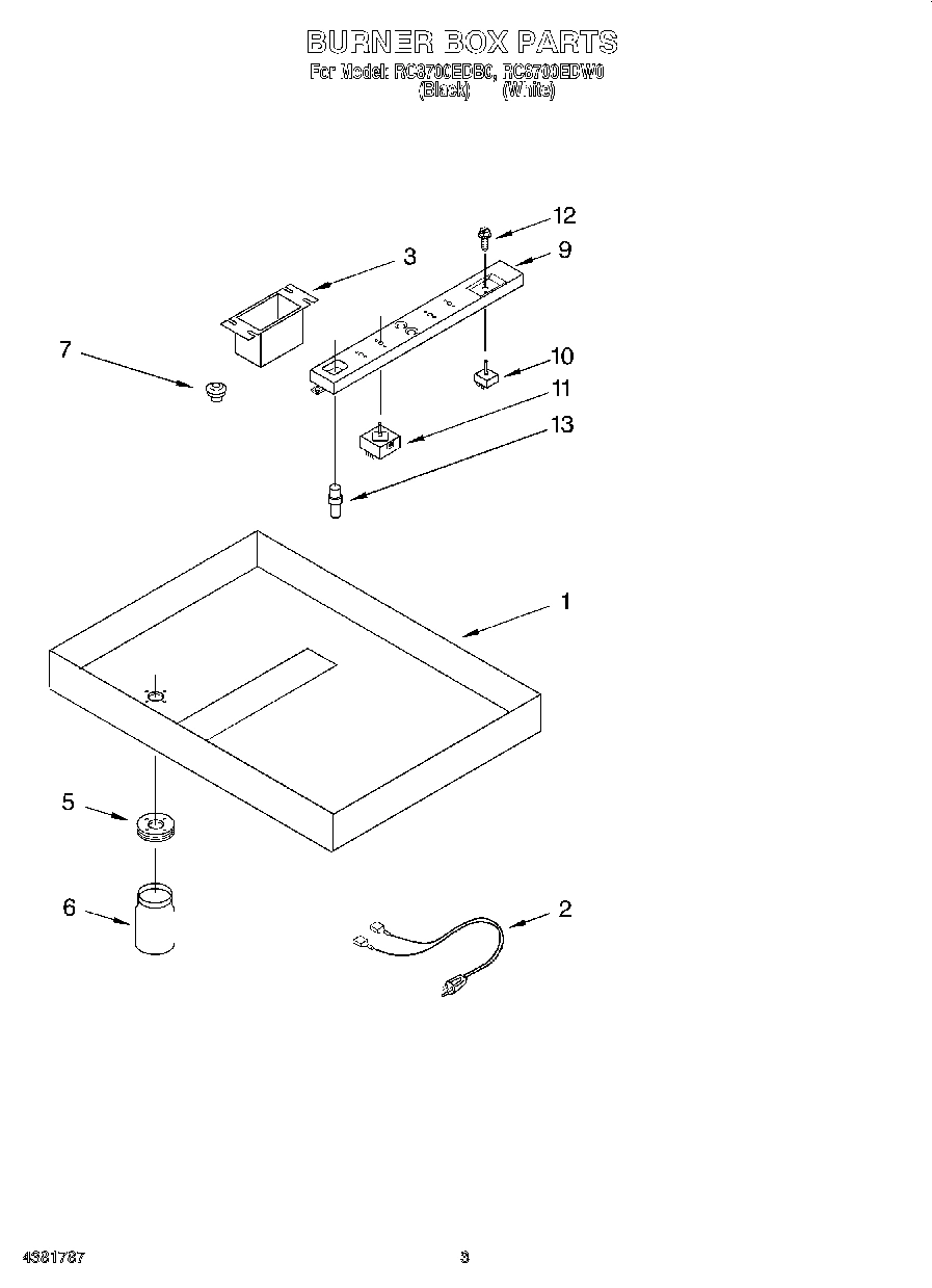 03 - BURNER BOX, LITERATURE