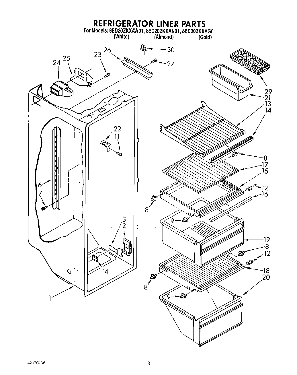 02 - REFRIGERATOR LINER