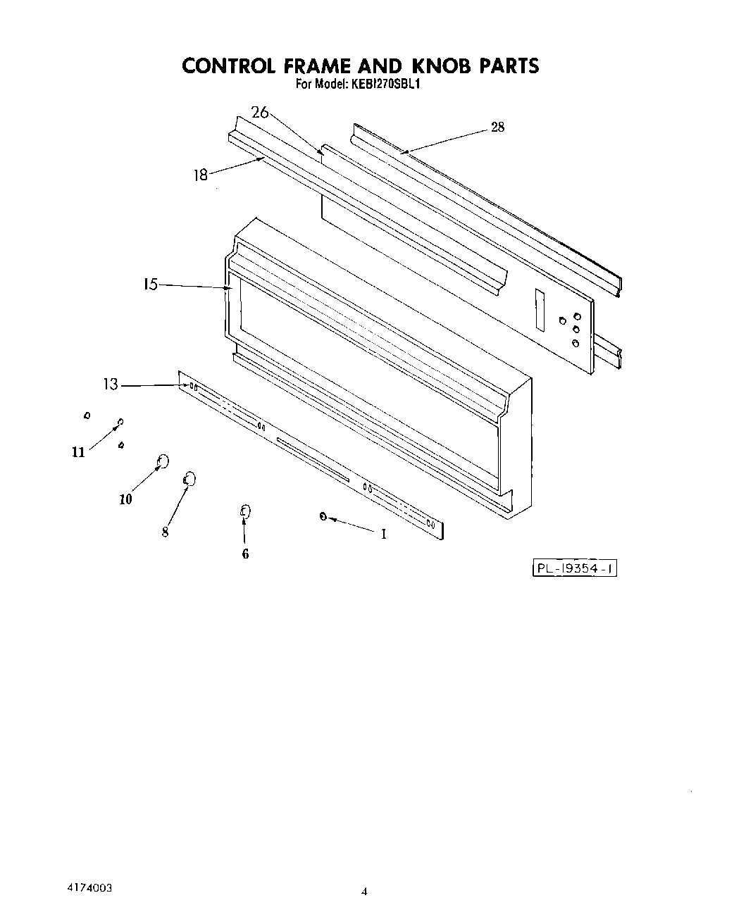 03 - CONTROL FRAME AND KNOB