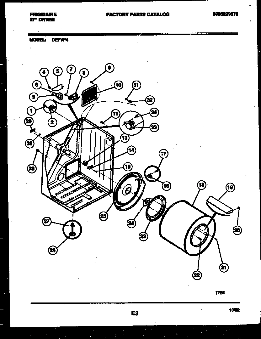 02 - CABINET AND COMPONENT PARTS