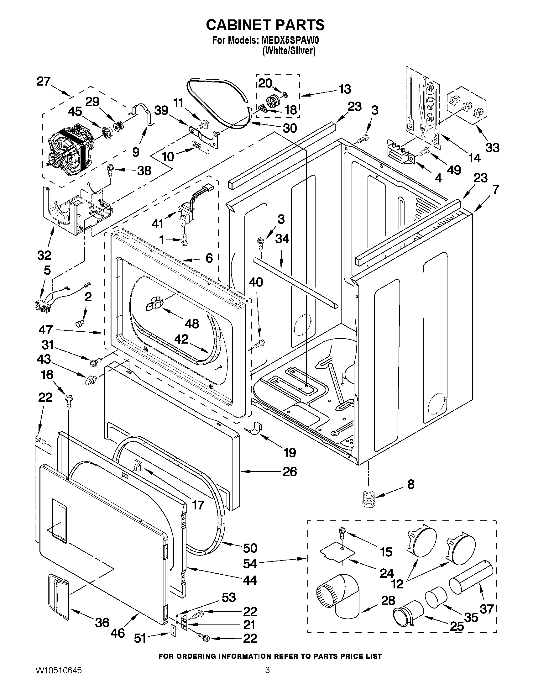 02 - CABINET PARTS