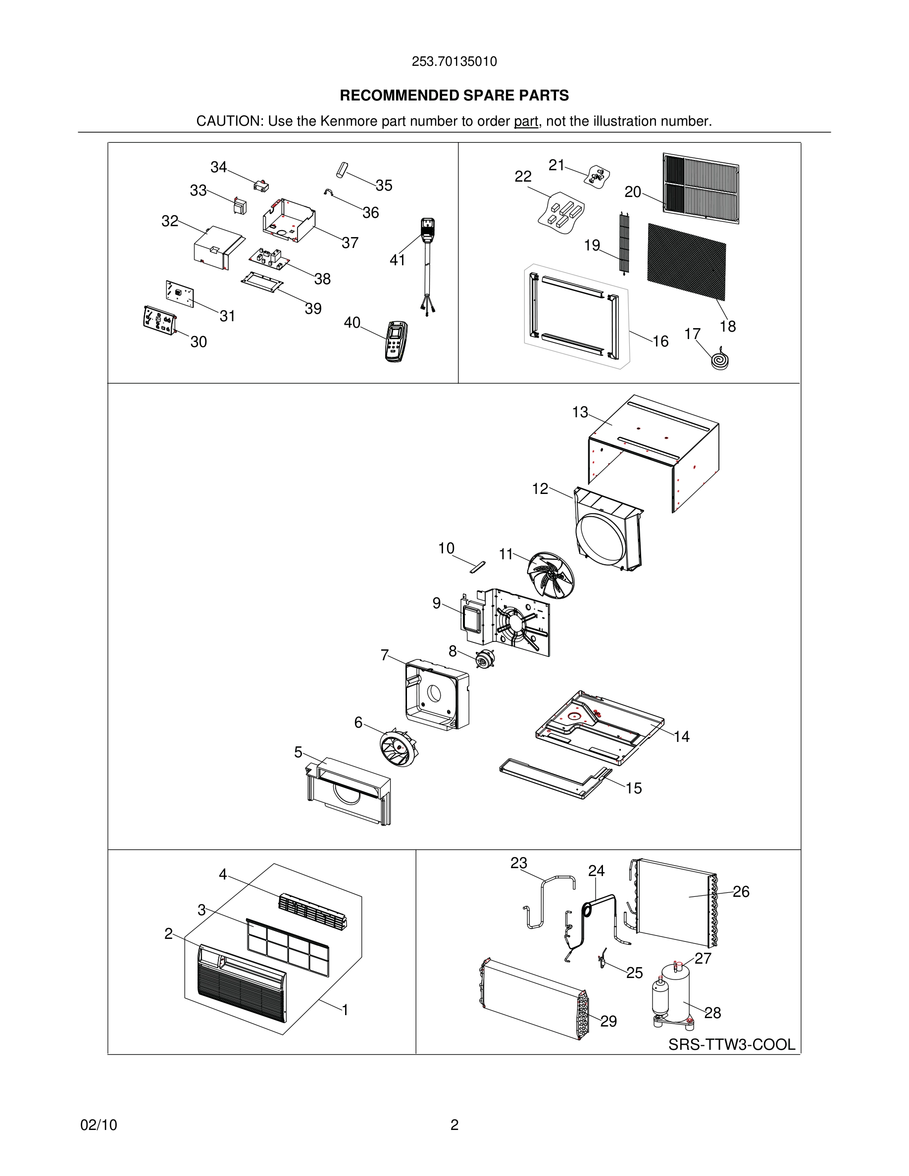 03 - RECOMMENDED SPARE PARTS