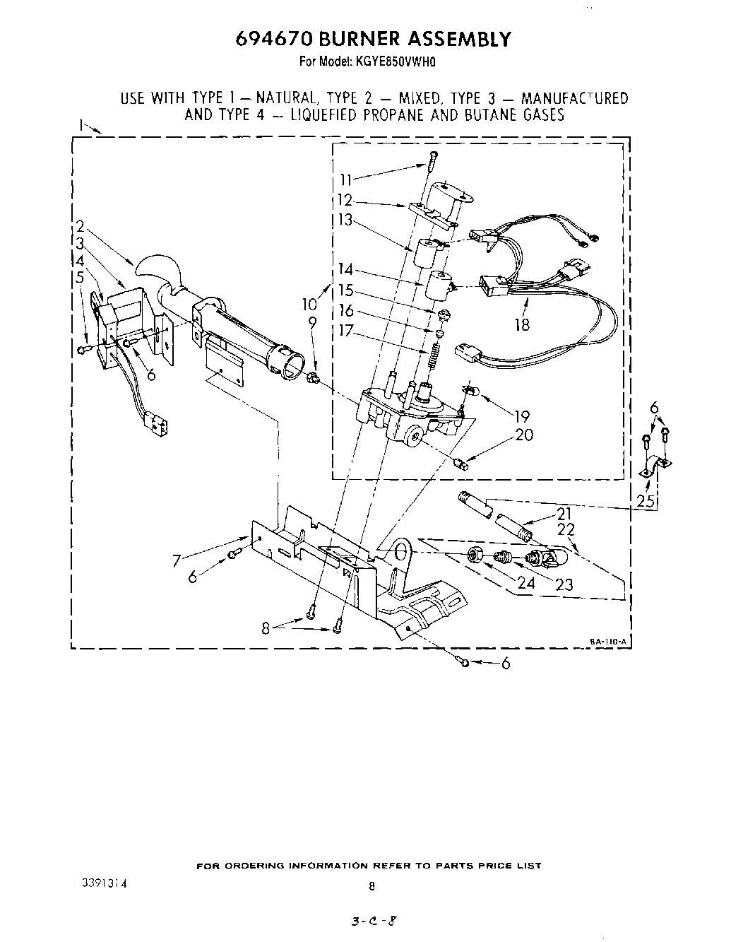 05 - 694670 BURNER