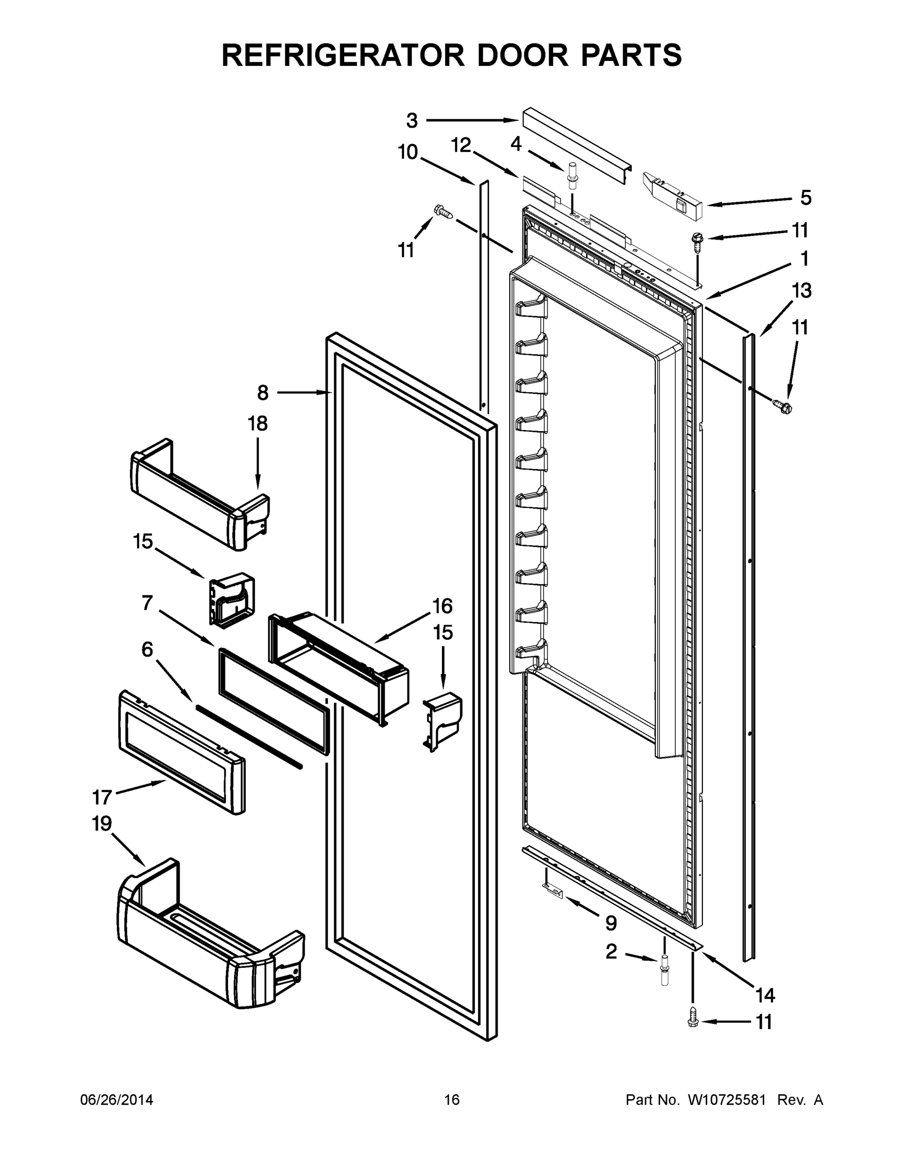 09 - REFRIGERATOR DOOR PARTS