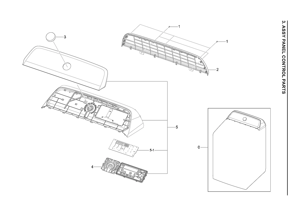 Control Panel Assembly