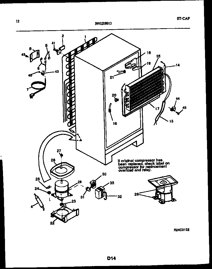 07 - SYSTEM AND AUTOMATIC DEFROST PARTS