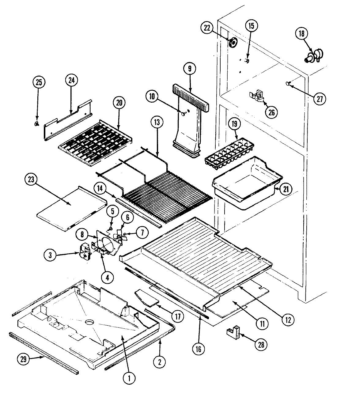 03 - FREEZER COMPARTMENT