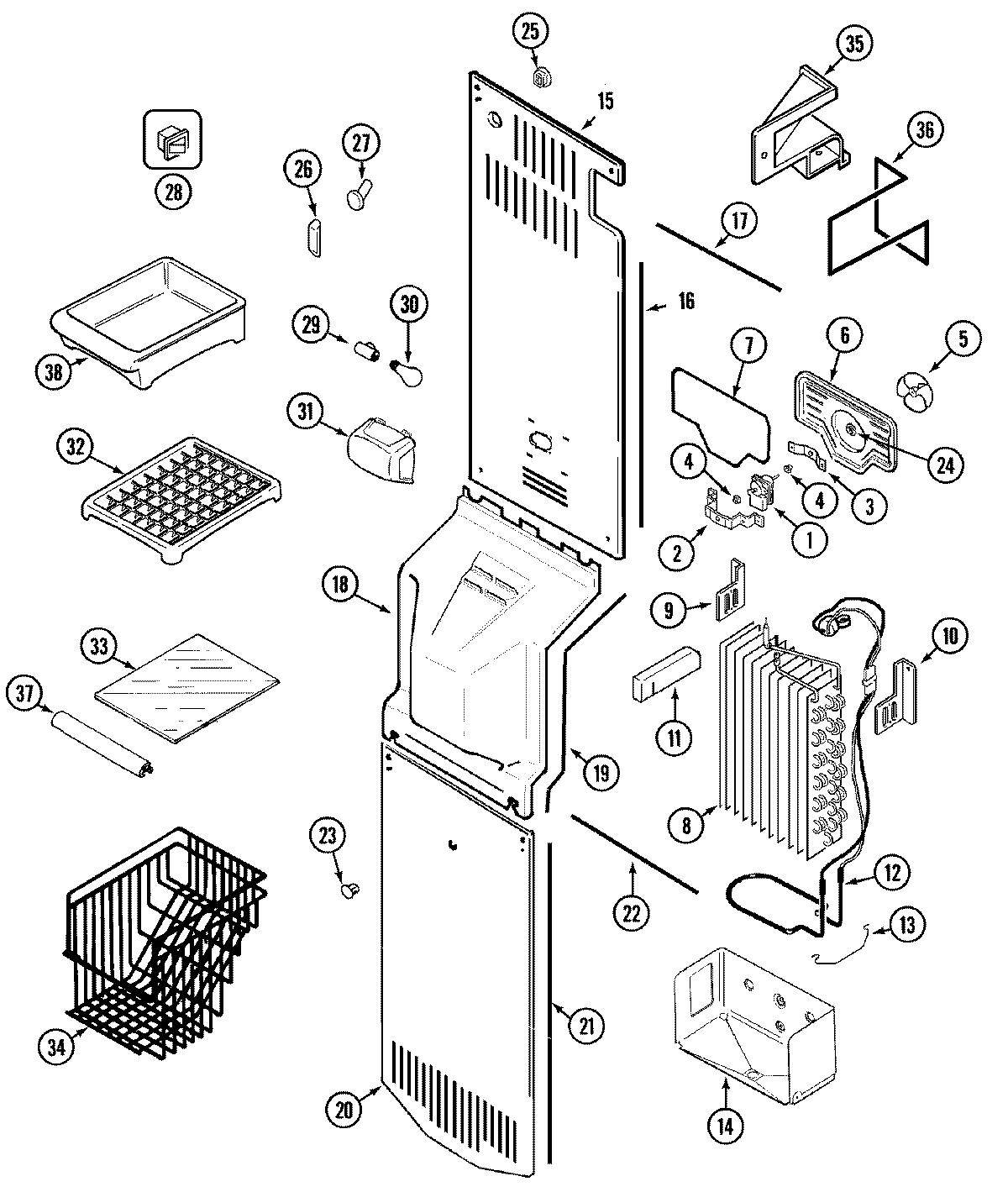 02 - FREEZER COMPARTMENT