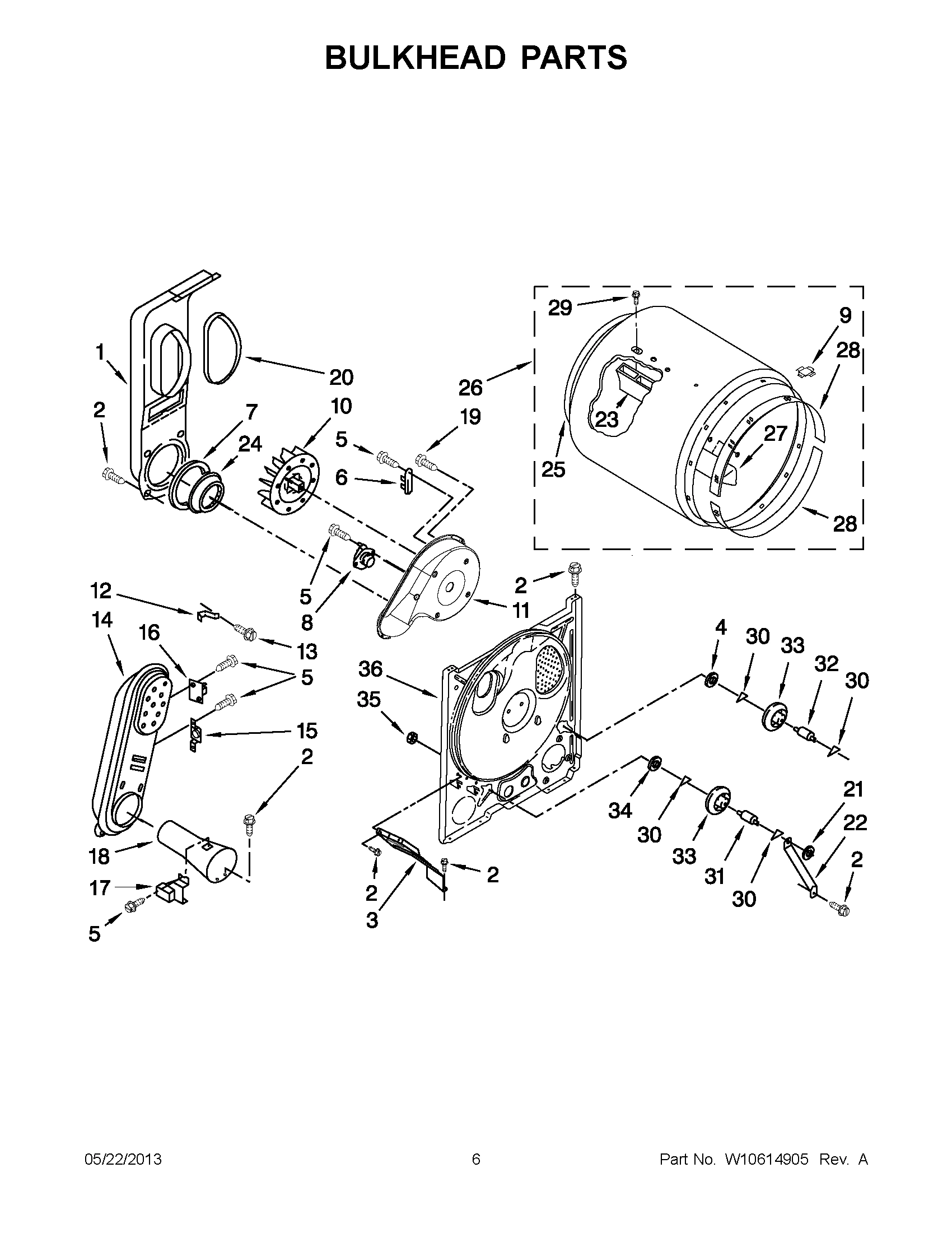 03 - BULKHEAD PARTS