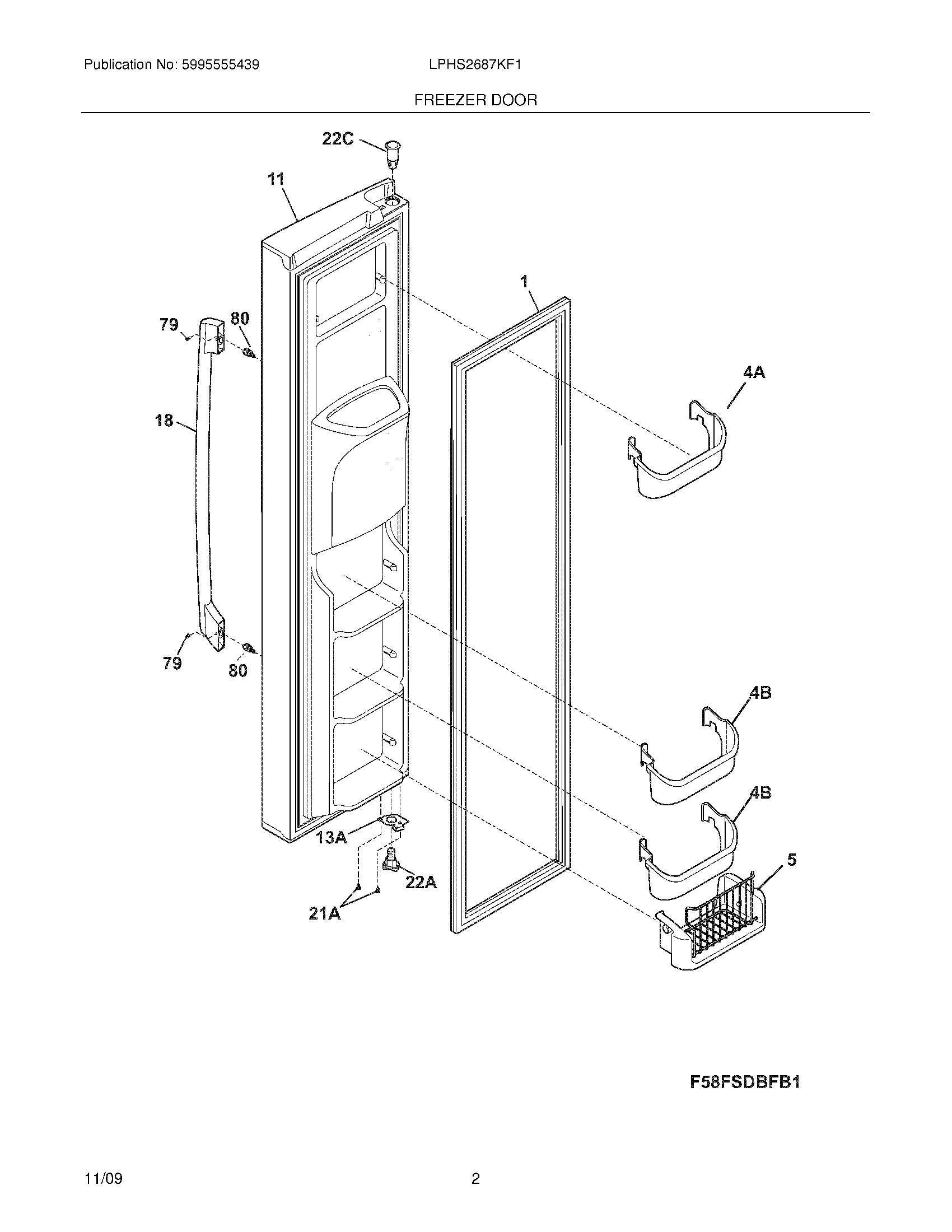 03 - FREEZER DOOR