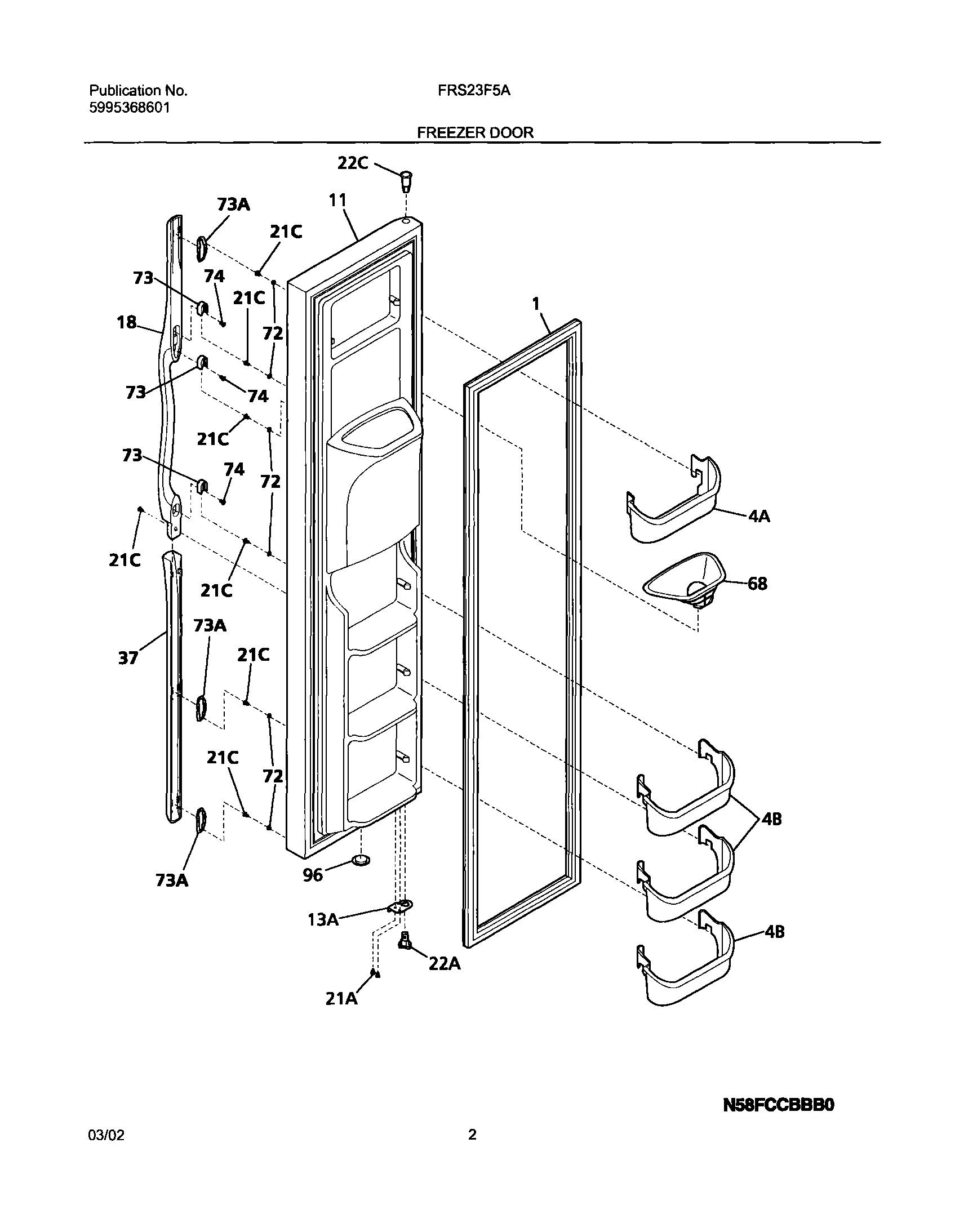 03 - FREEZER DOOR
