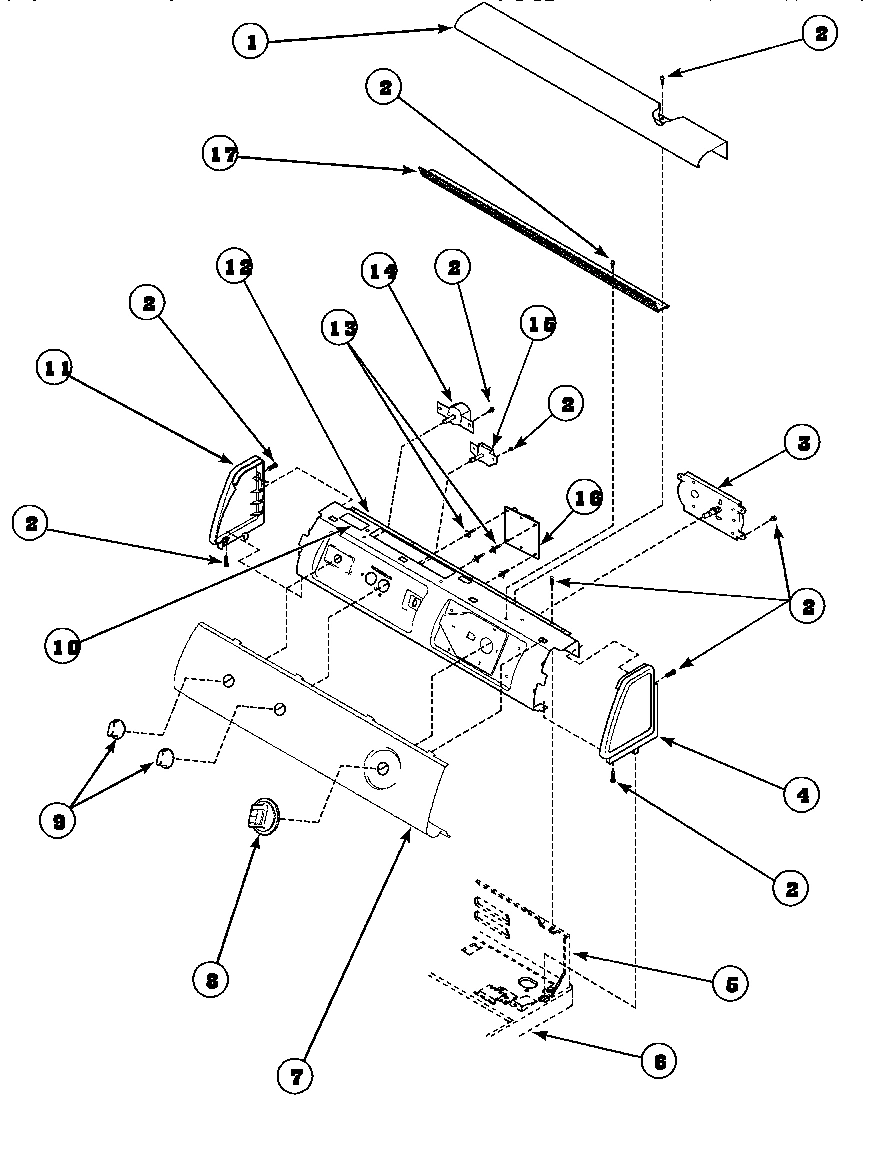 07 - GRAPHIC PANEL, CONTROL HOOD AND CONTROLS