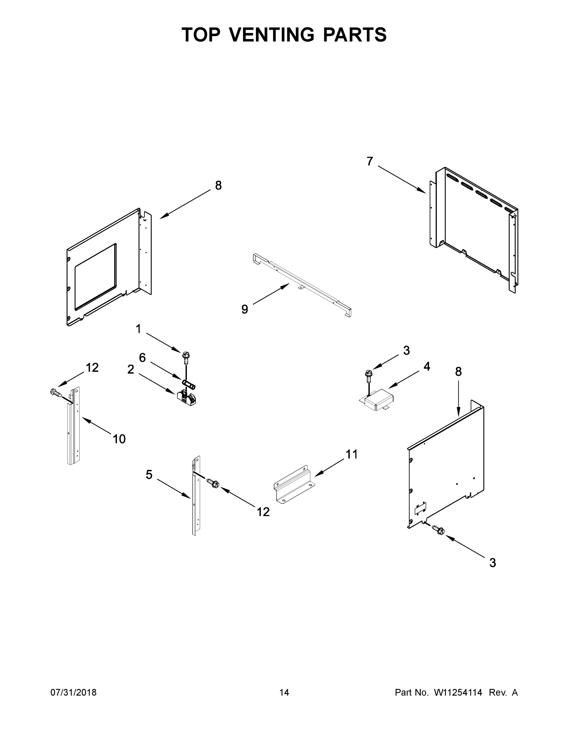 08 - TOP VENTING PARTS